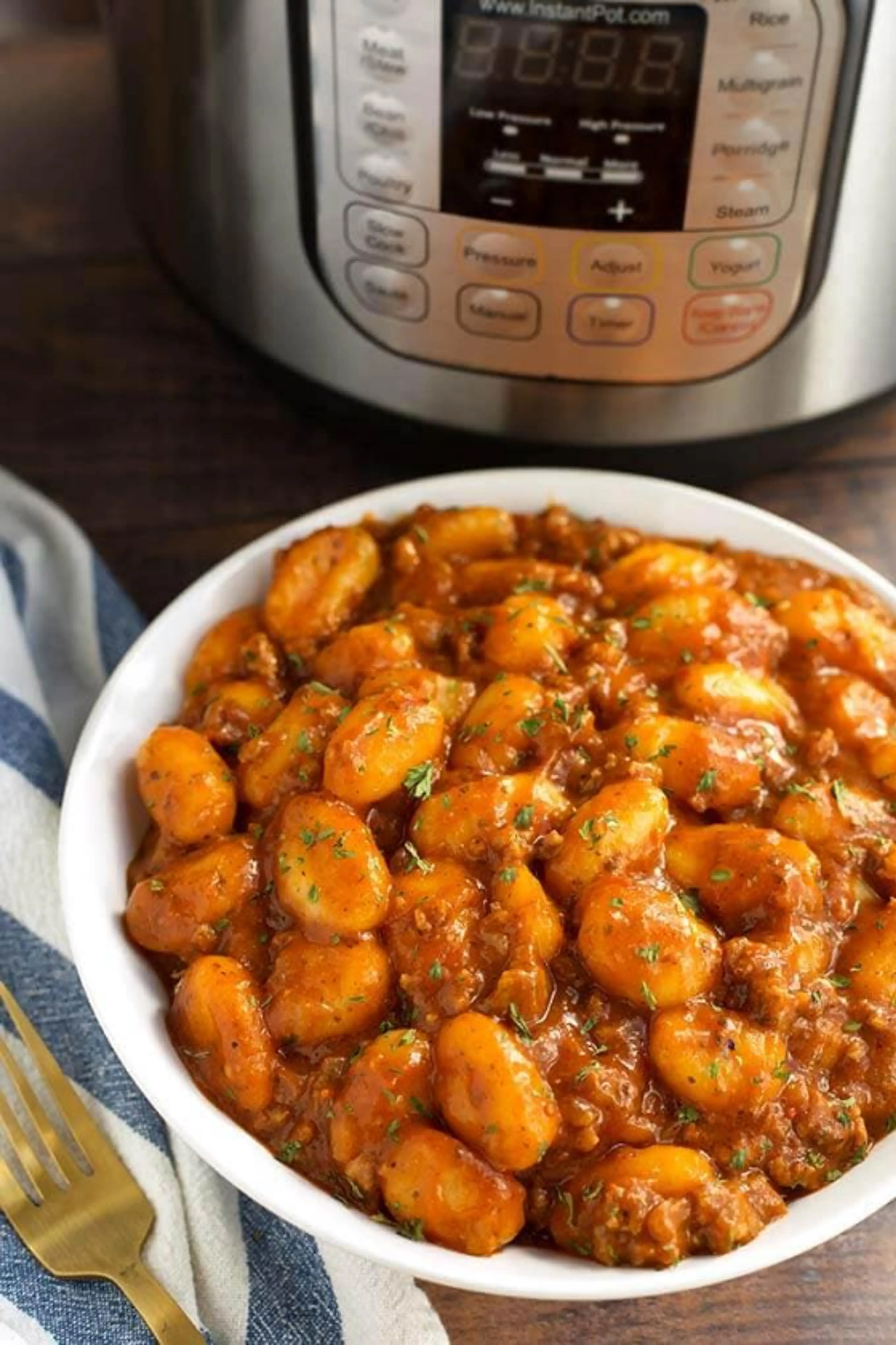 Instant Pot Sausage Gnocchi