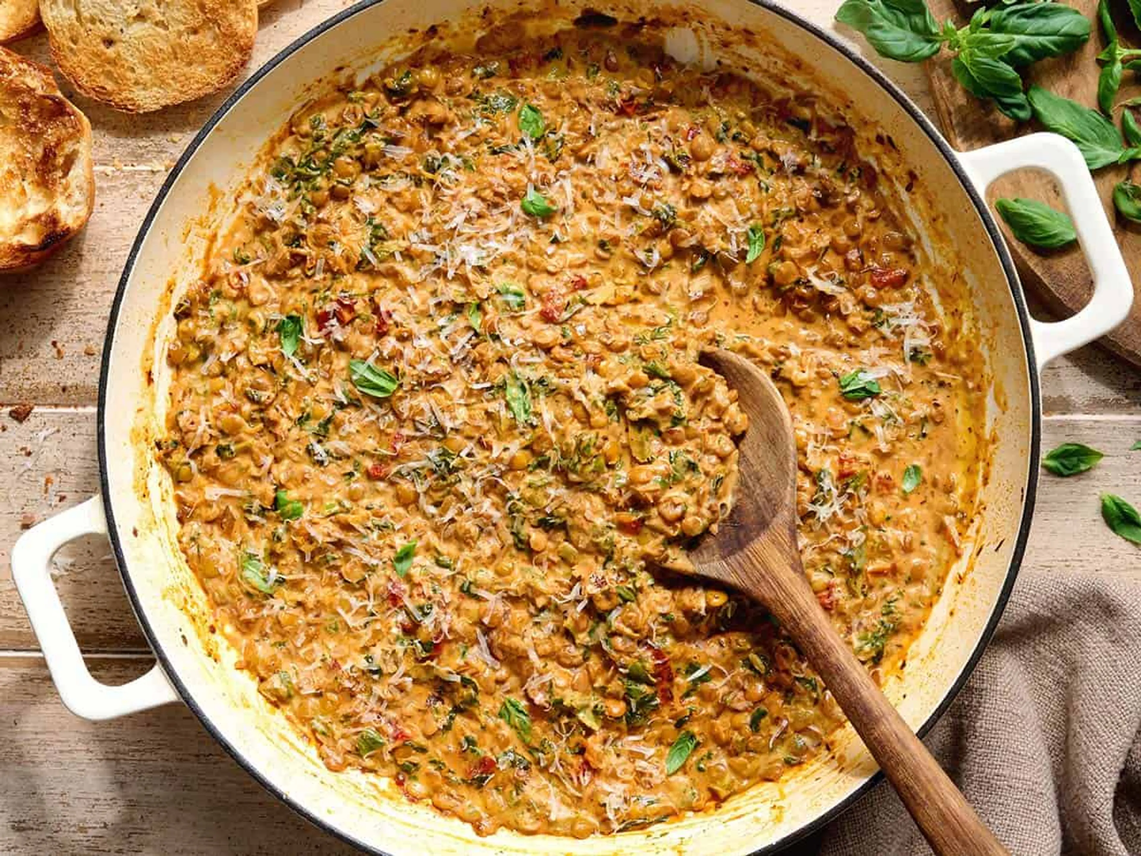 Creamy Marry Me Lentils