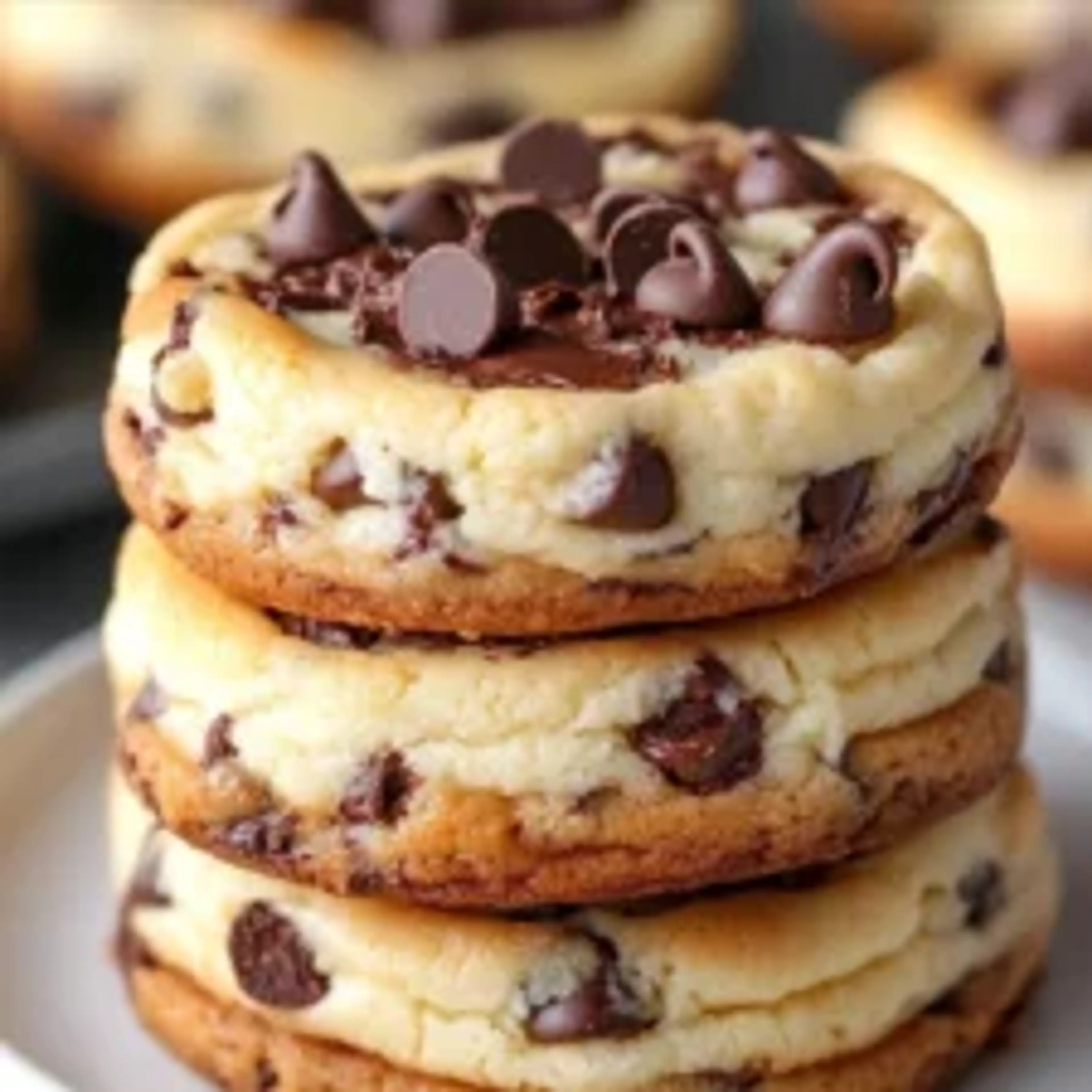 Chocolate Chip Cheesecake Cookies