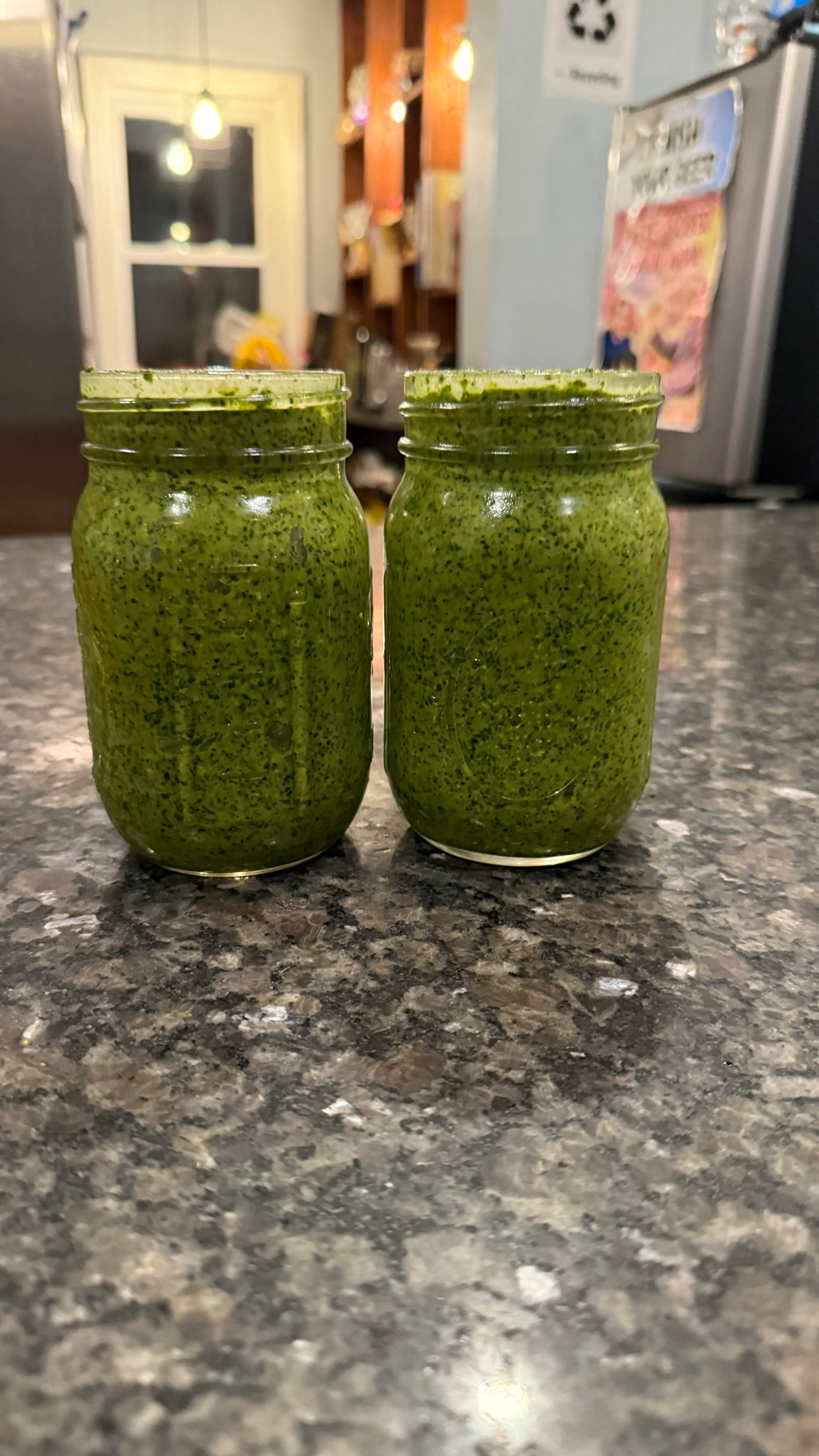 Kale Basil Pistachio Pesto