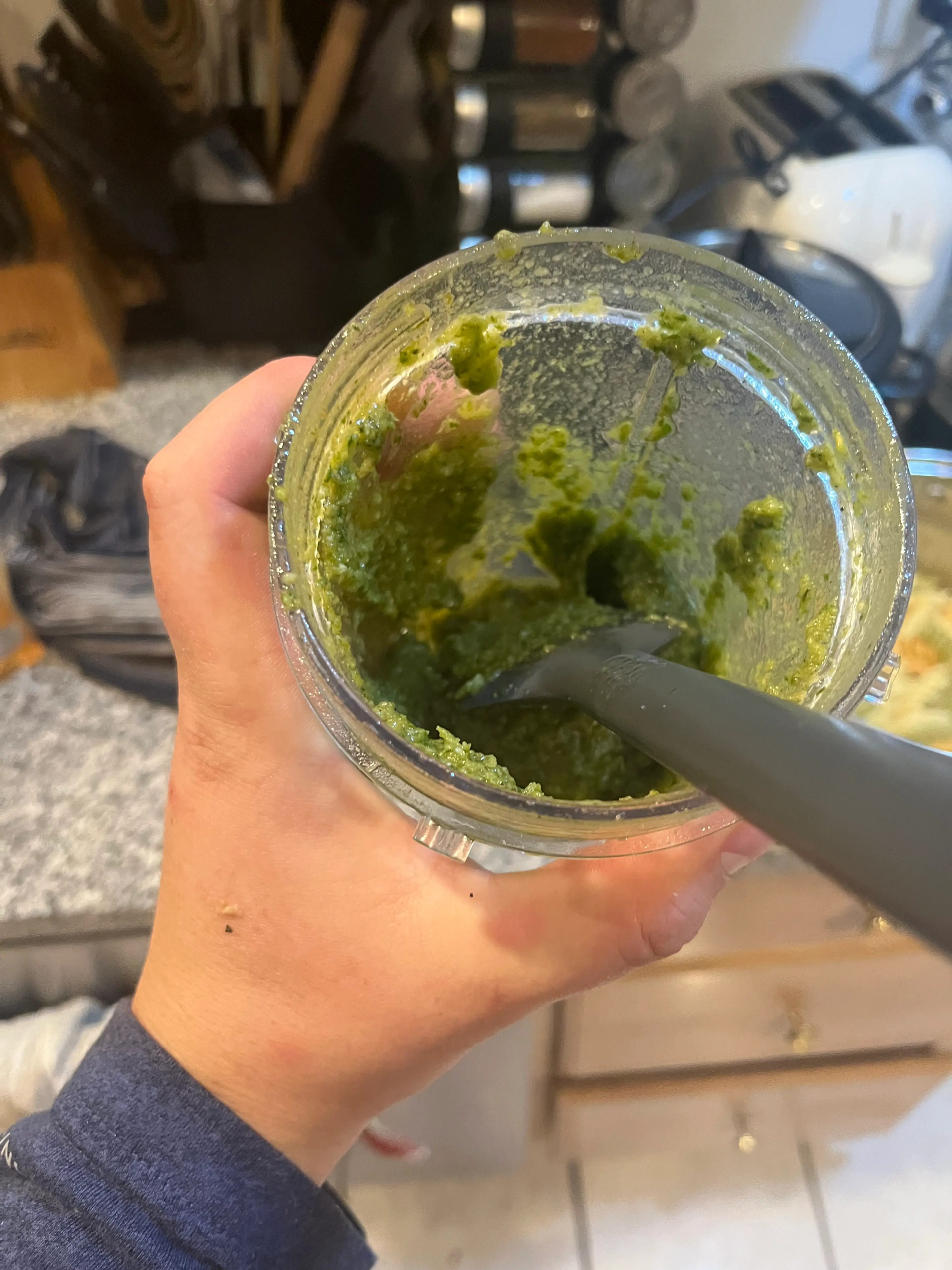 Kale Basil Pistachio Pesto