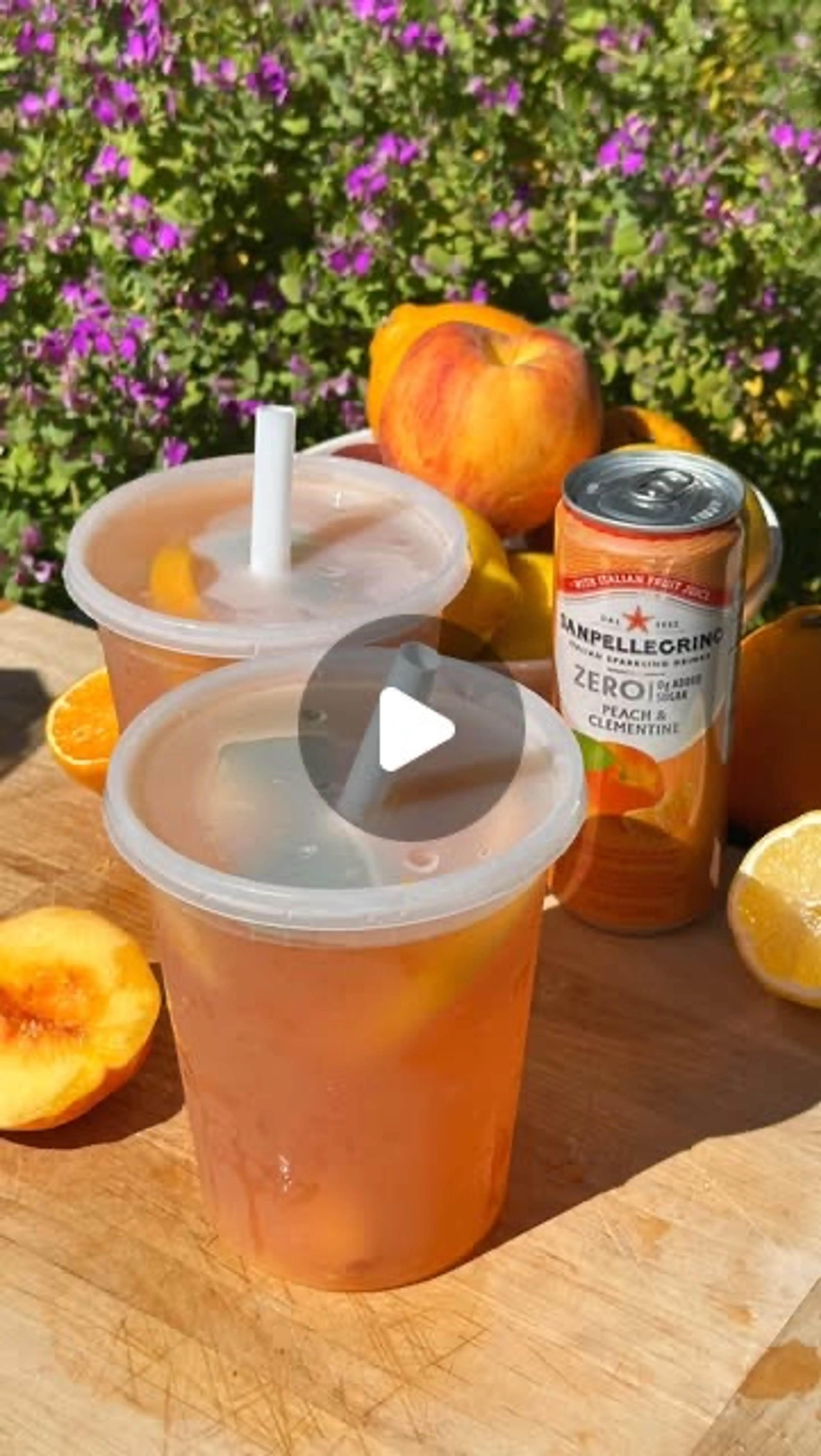 Sppartner 21+) These Peach Clementine Spritz Buckets with @s