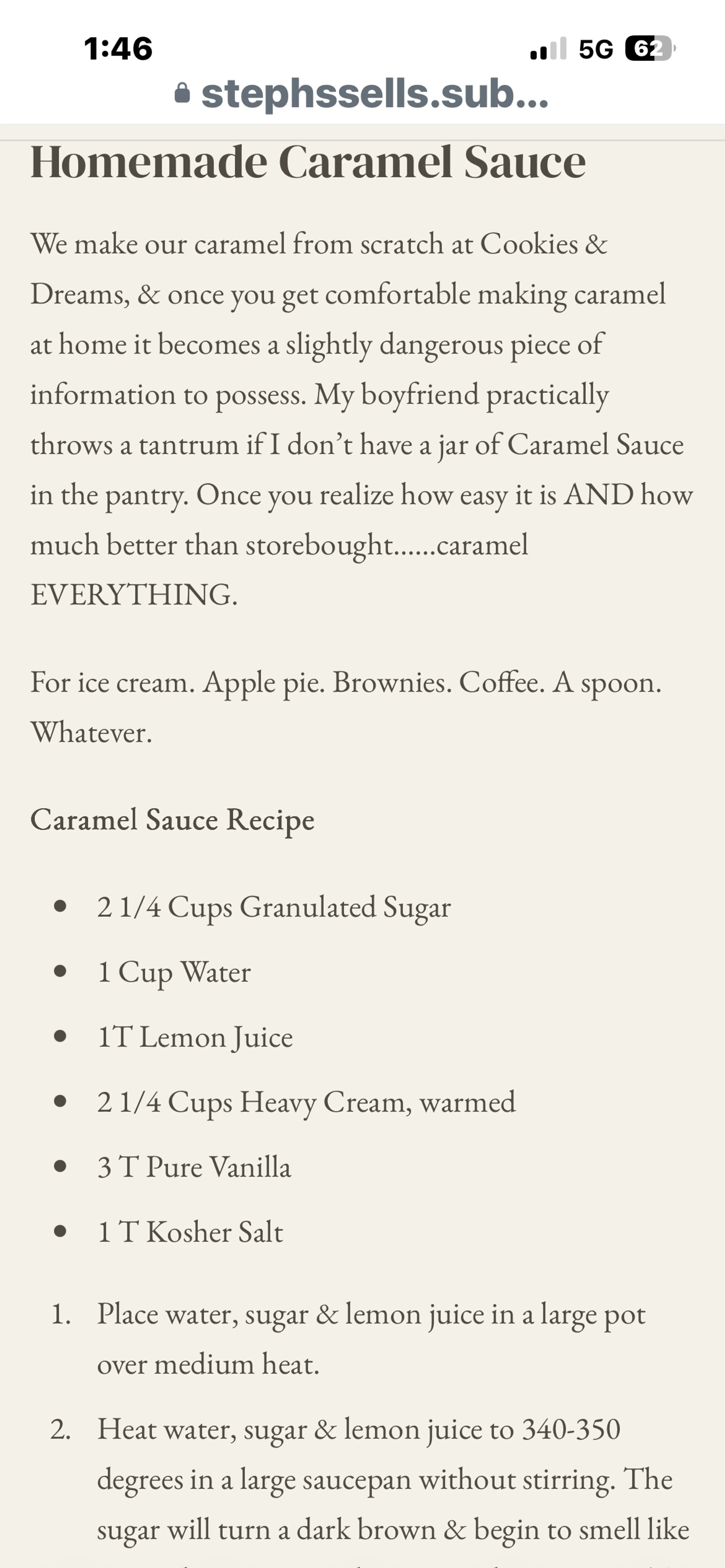 Carrot Cake Cobbler With Caramel Sauce