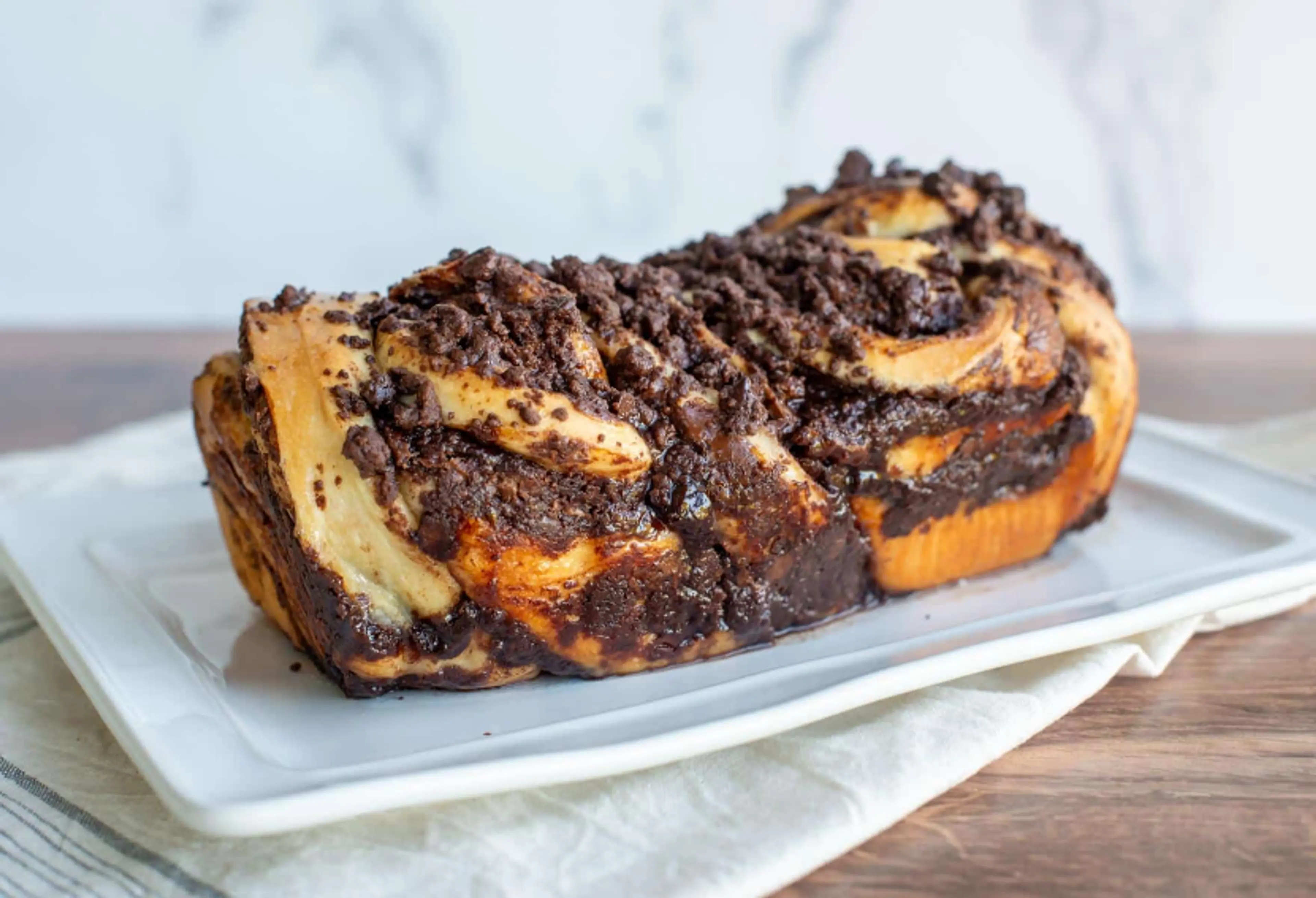 Nutella Sourdough Babka