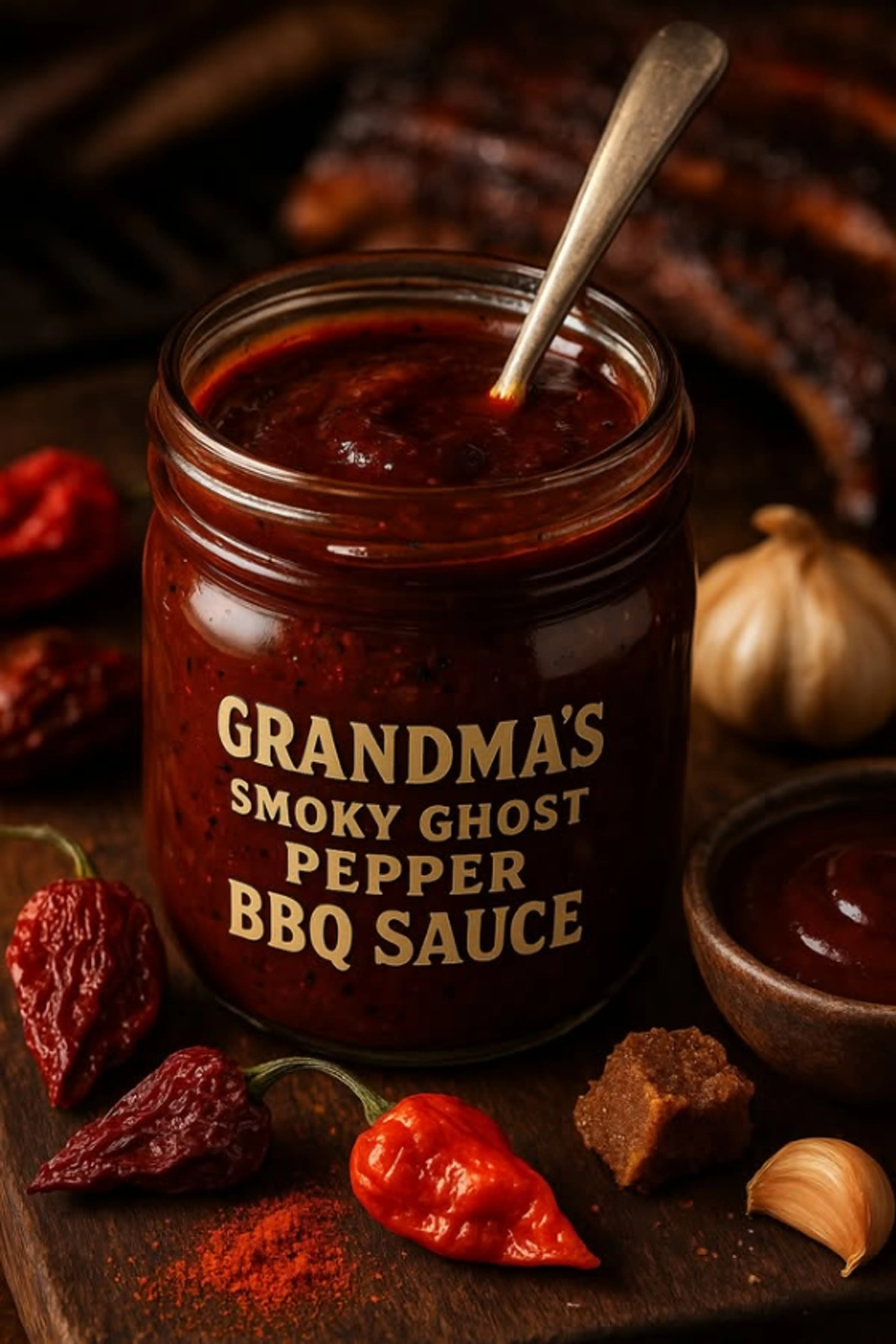 Grandma’s Smoky Ghost Pepper Bbq – a Fiery Twist on a Family