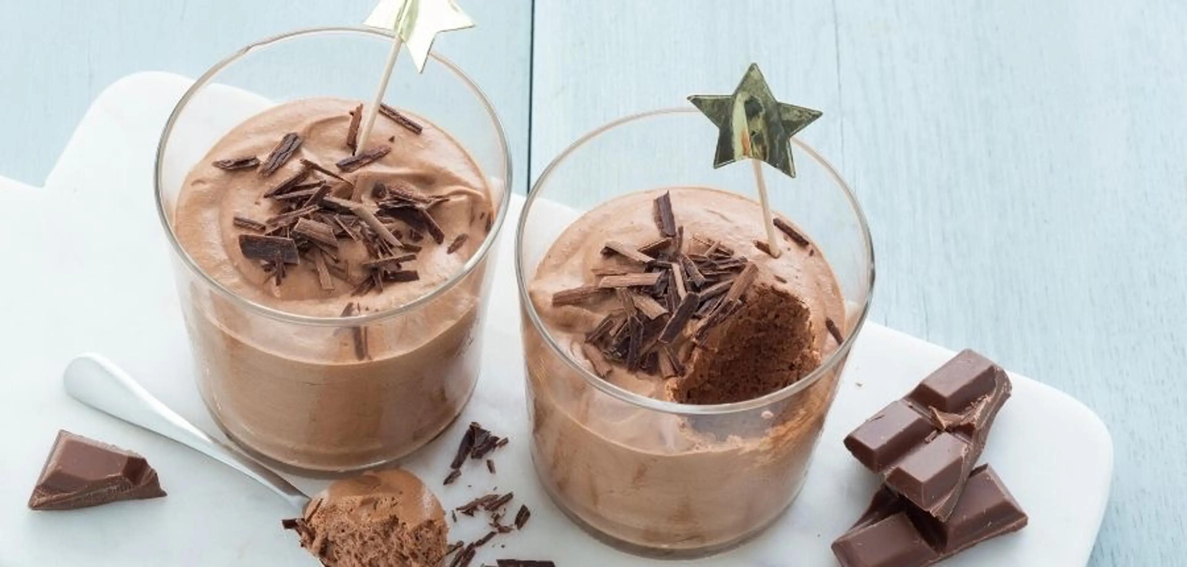 Makkelijke chocolade mousse