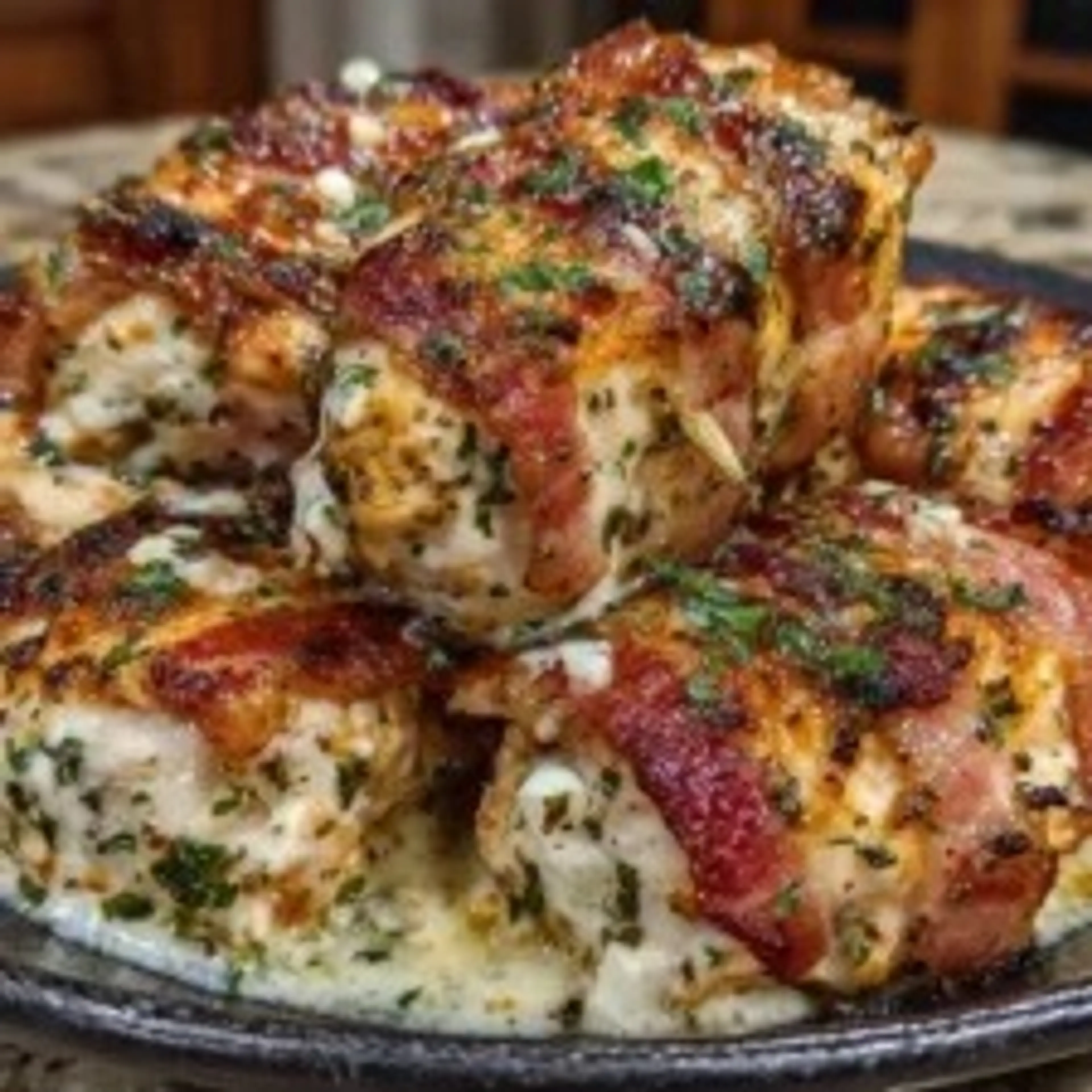 Garlic Mozzarella Chicken Bomb Skewers – The Best Juicy Skew