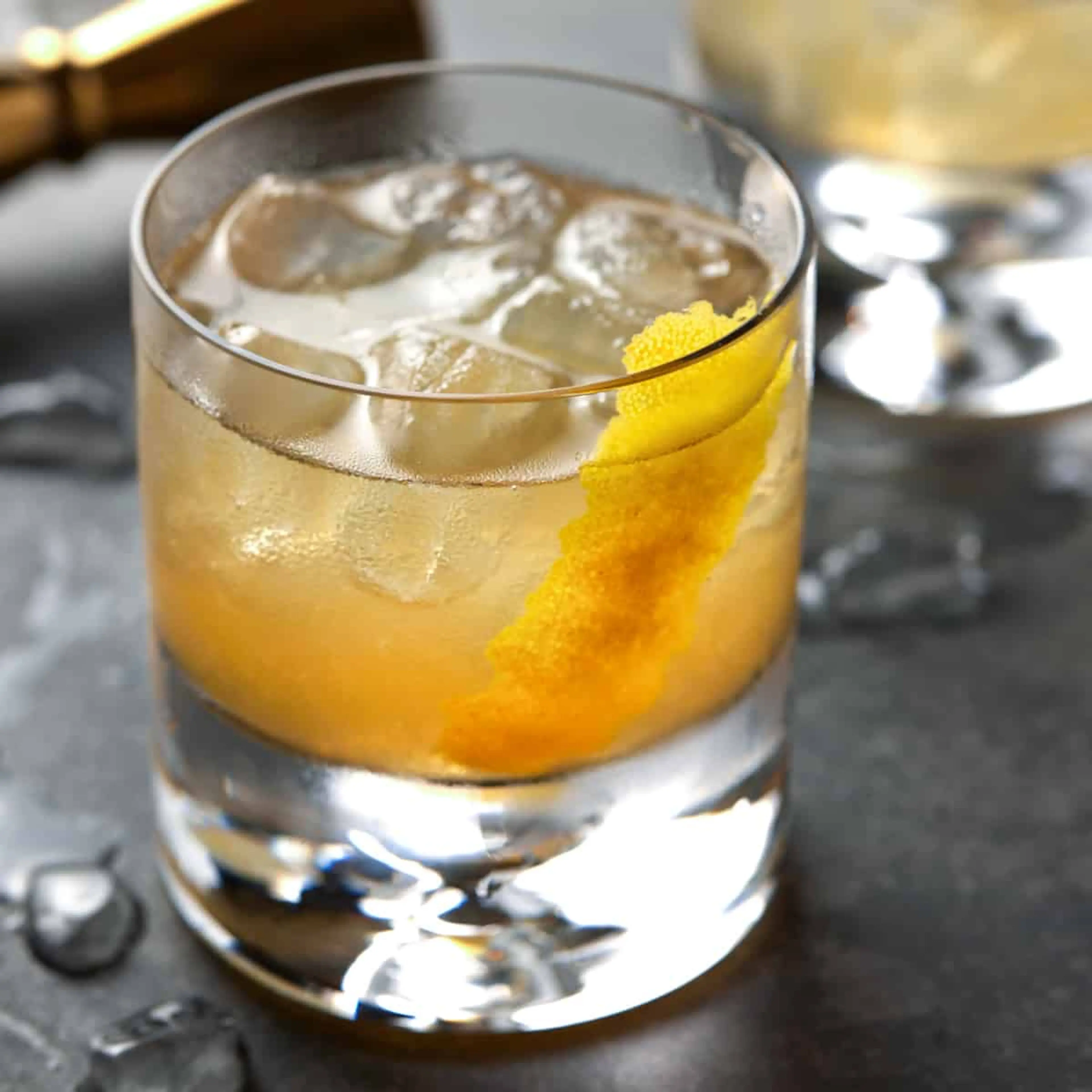 Ginger Gold Rush Cocktail