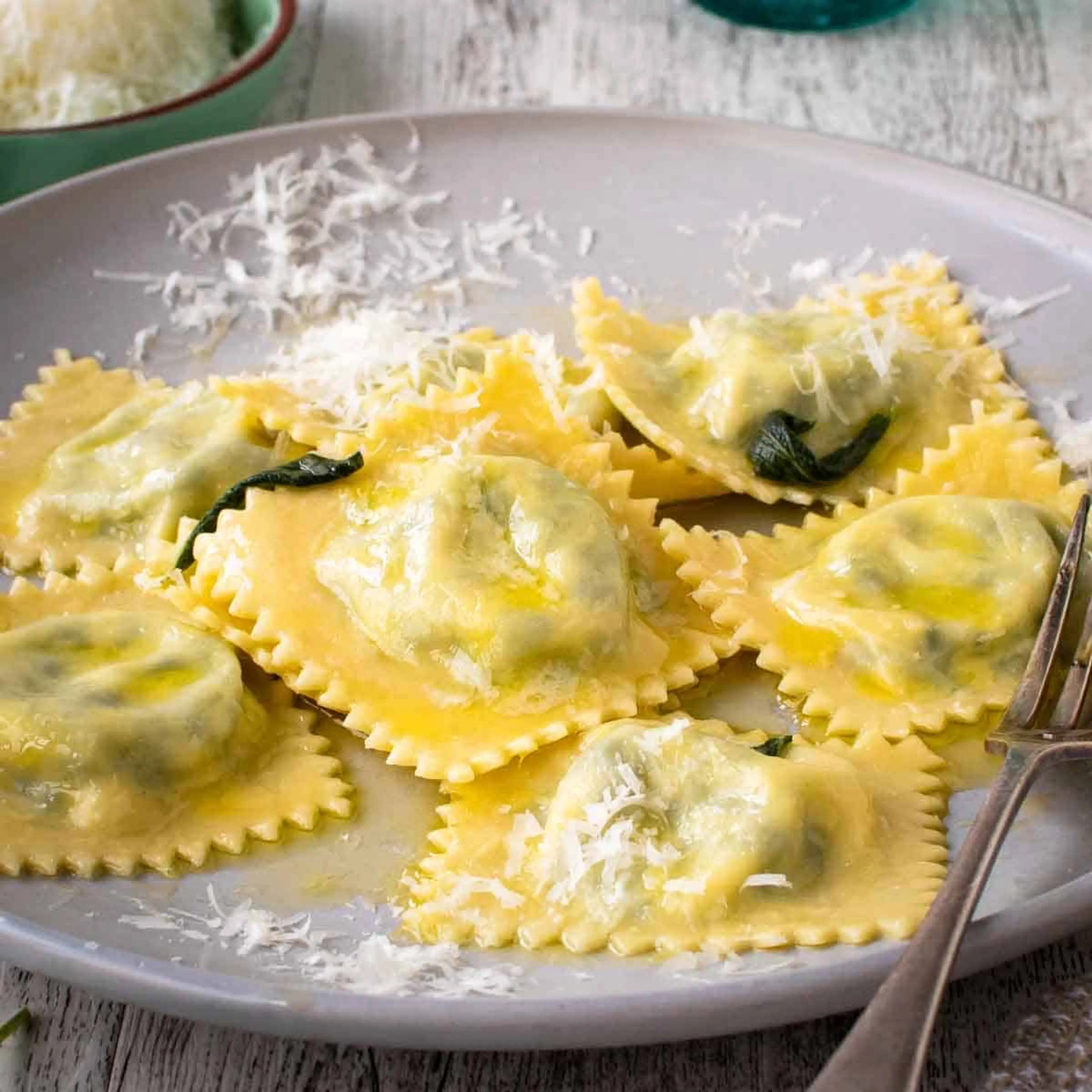 Spinach Ravioli Recipe with Ricotta