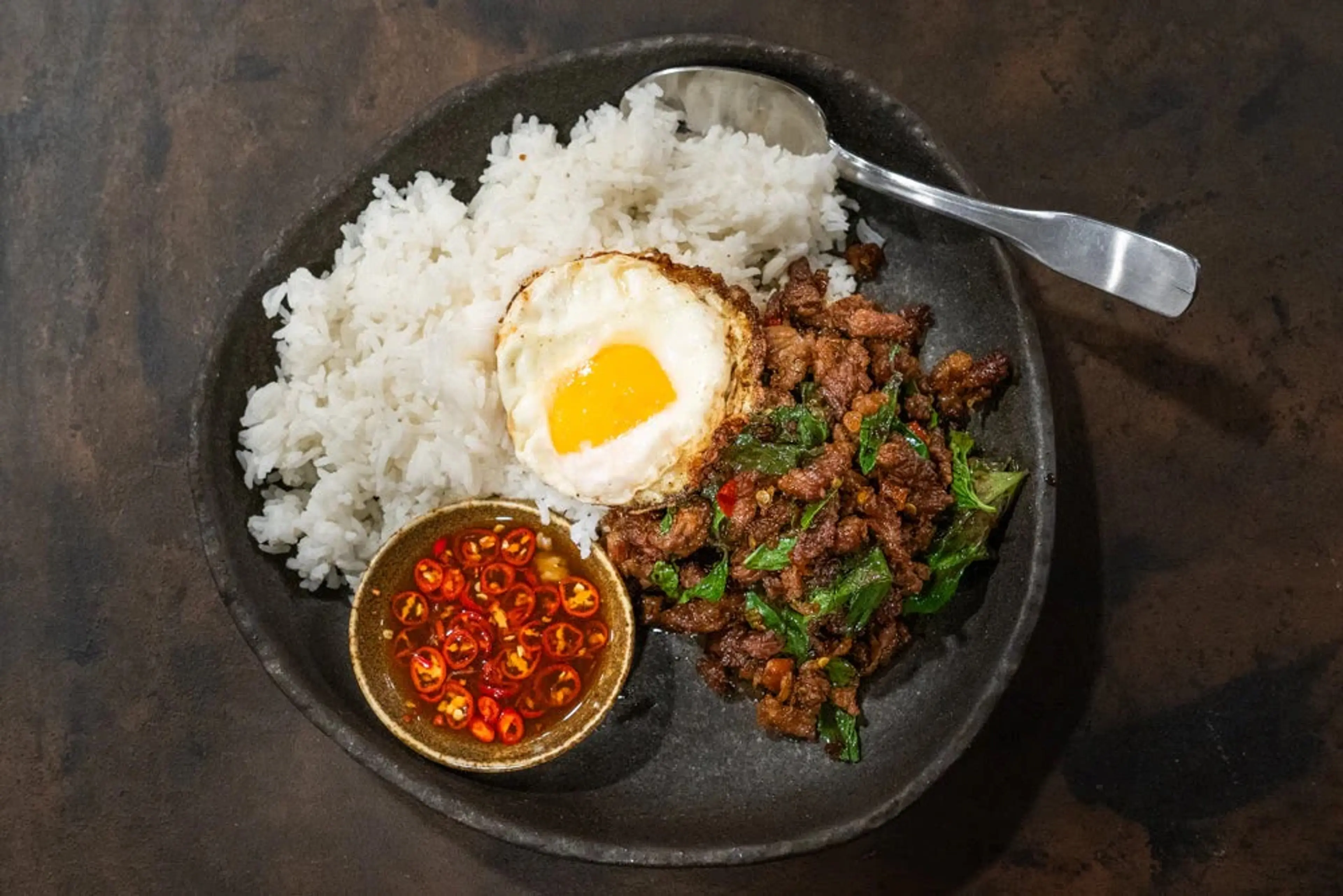 Pad Krapao (Thai basil stir fry)