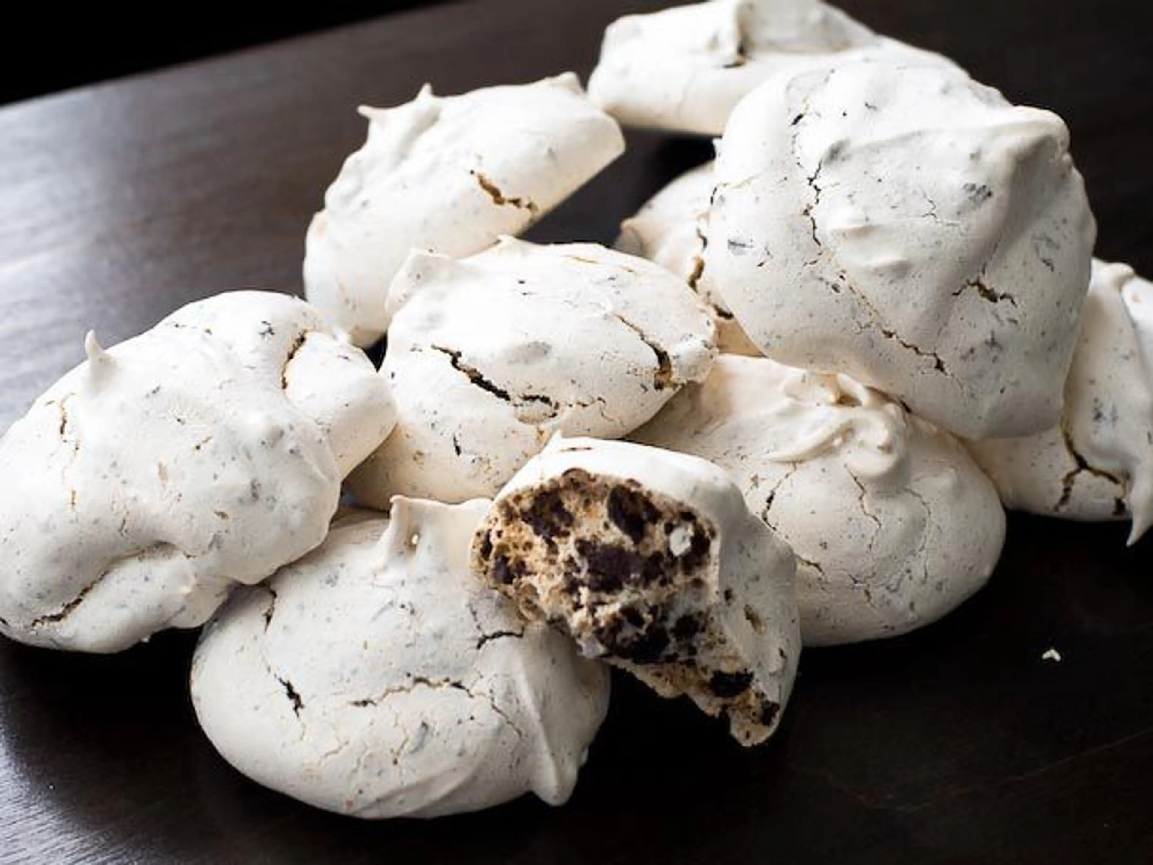 Chocolate Chip Meringue Cookies