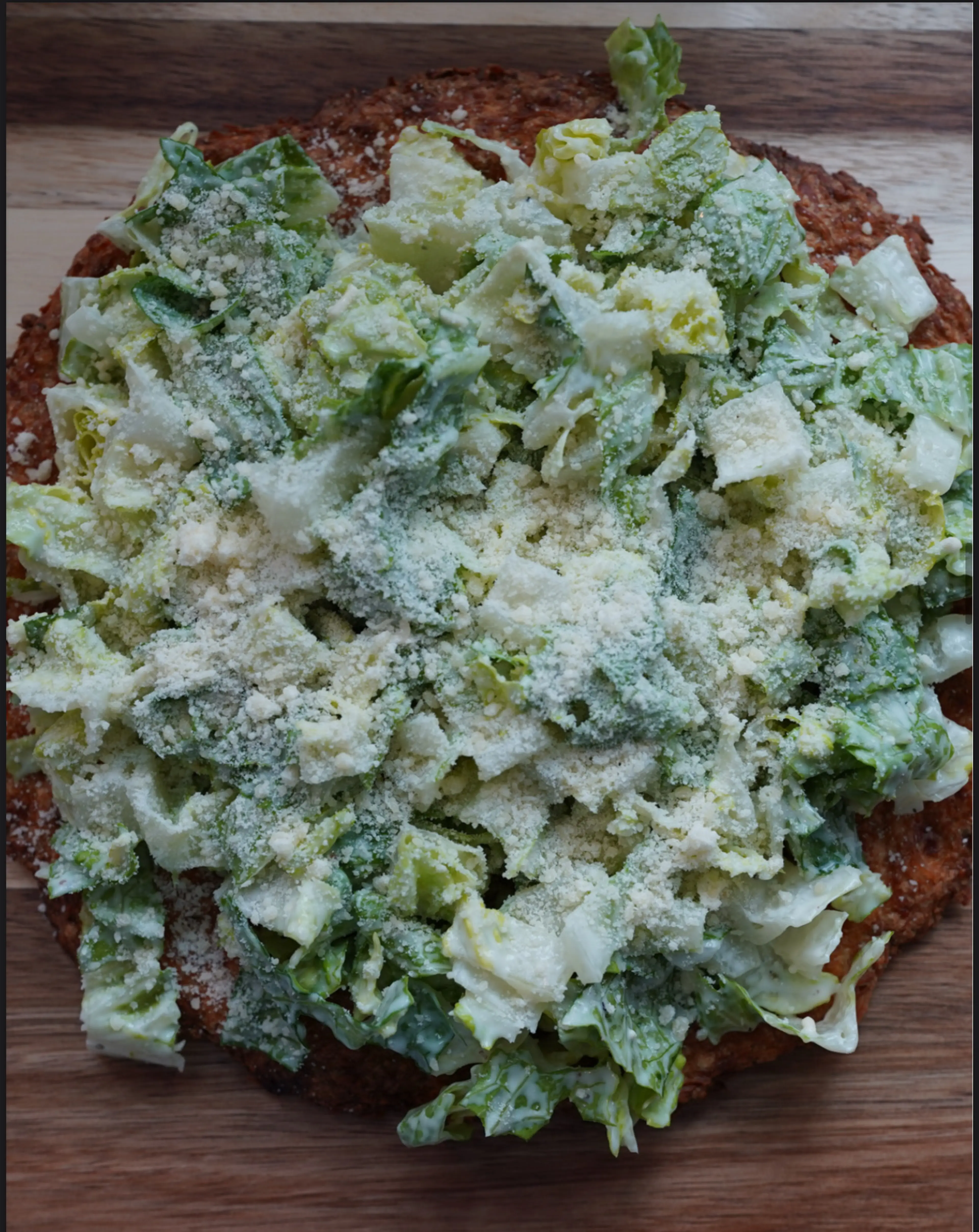 Caesar Salad Pizza