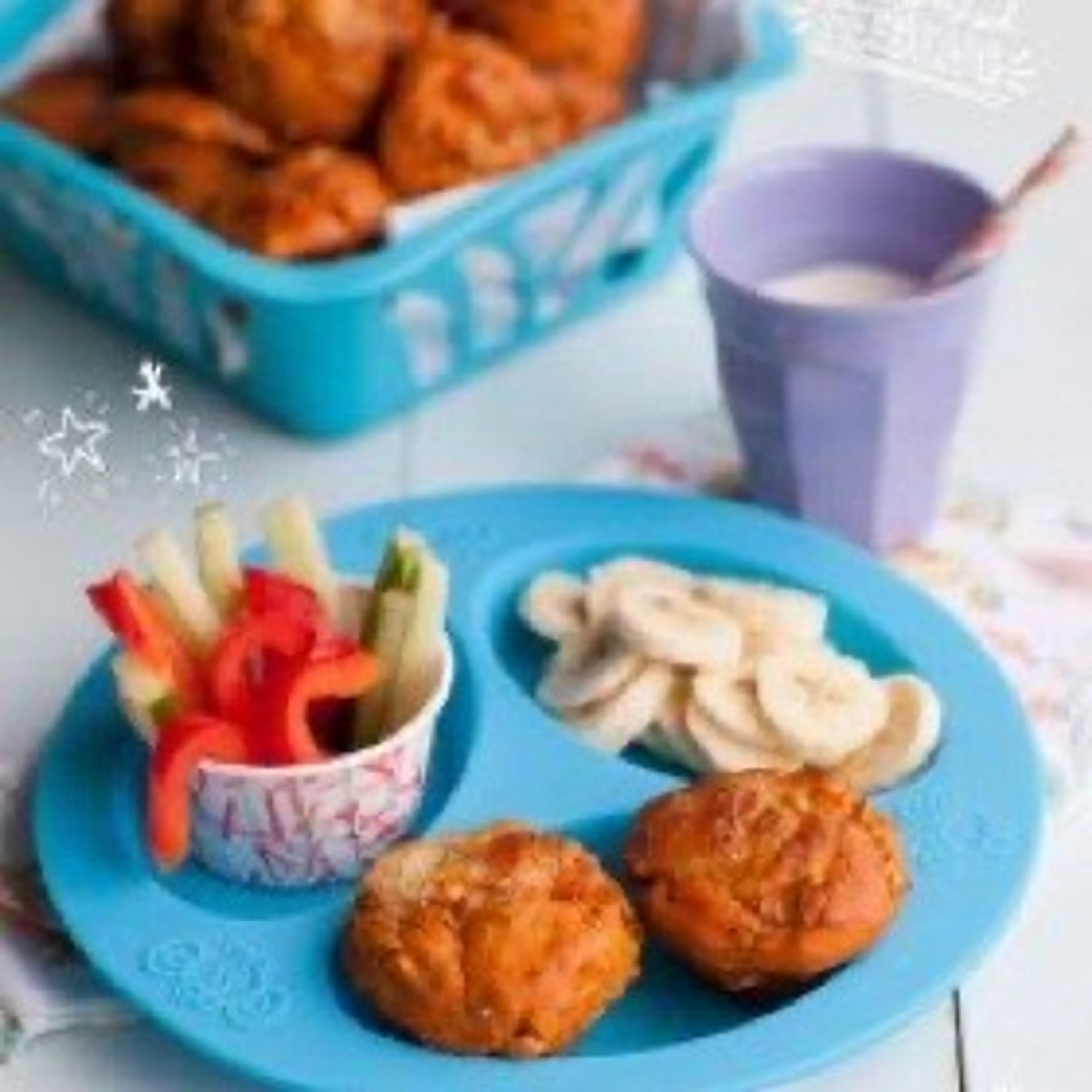 Super Healthy Pizza Muffins for Baby Led Weaning