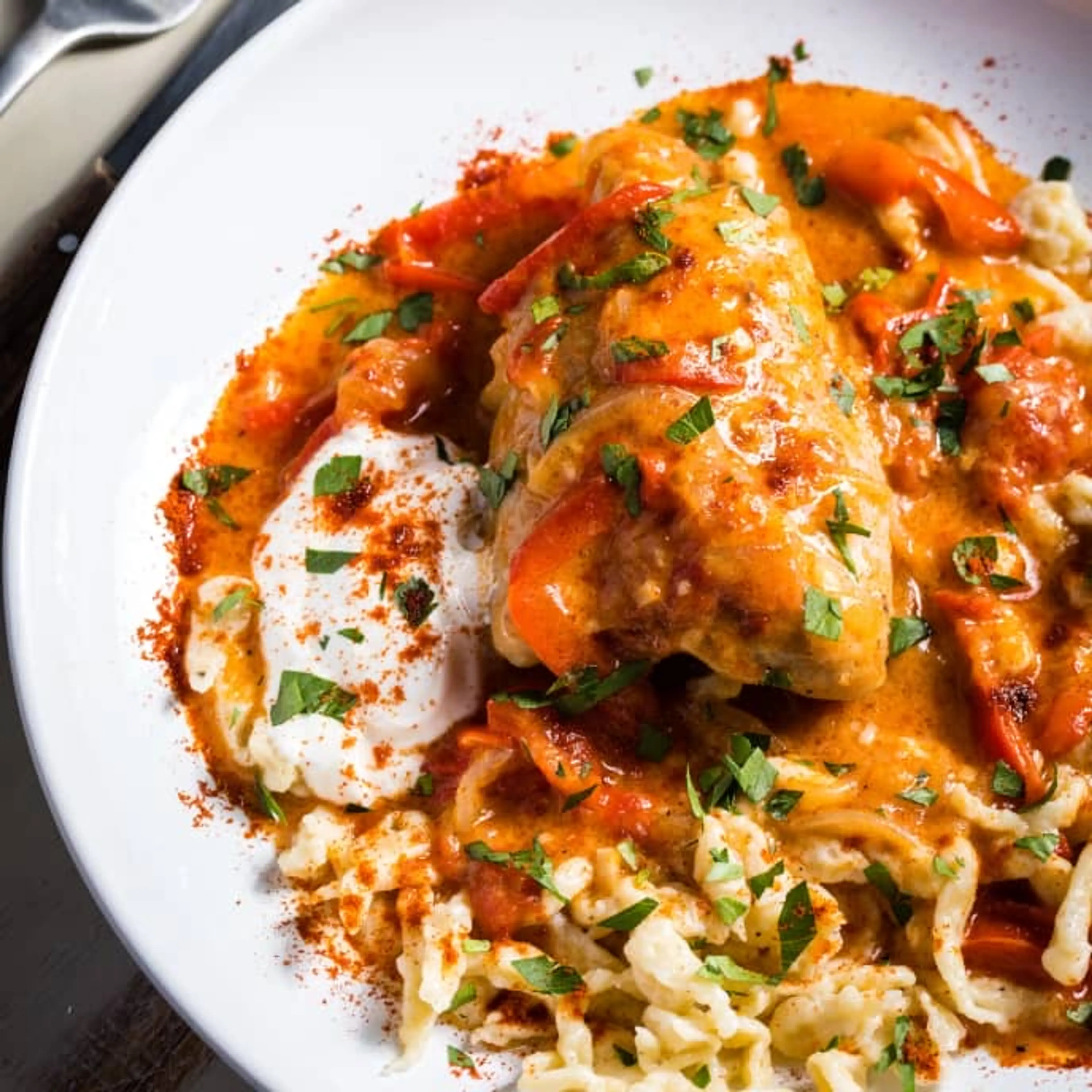 Chicken Paprikash (ATK)