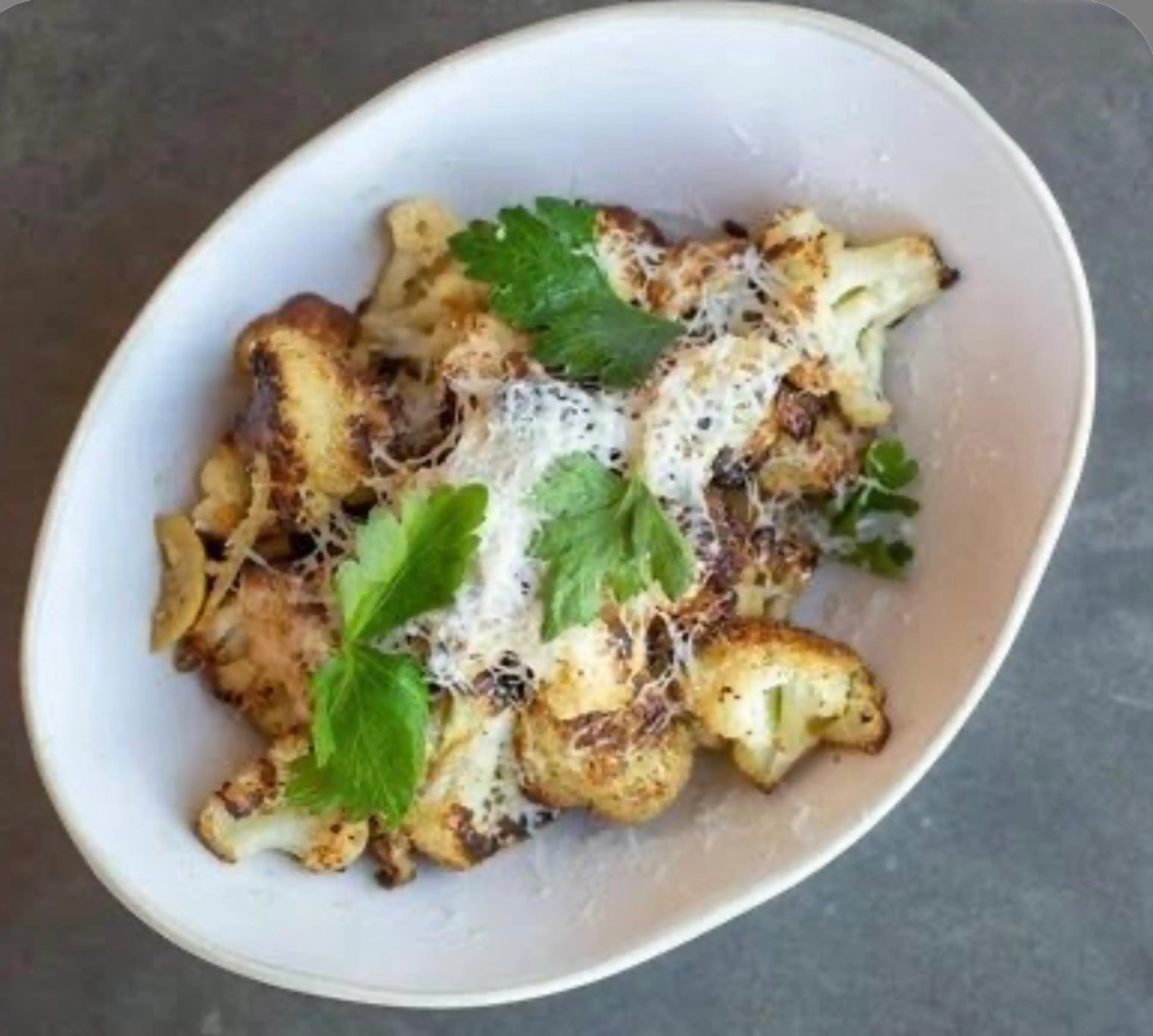 Charred Cauliflower Lemon-Pistachio Pasta (Katie's Style)