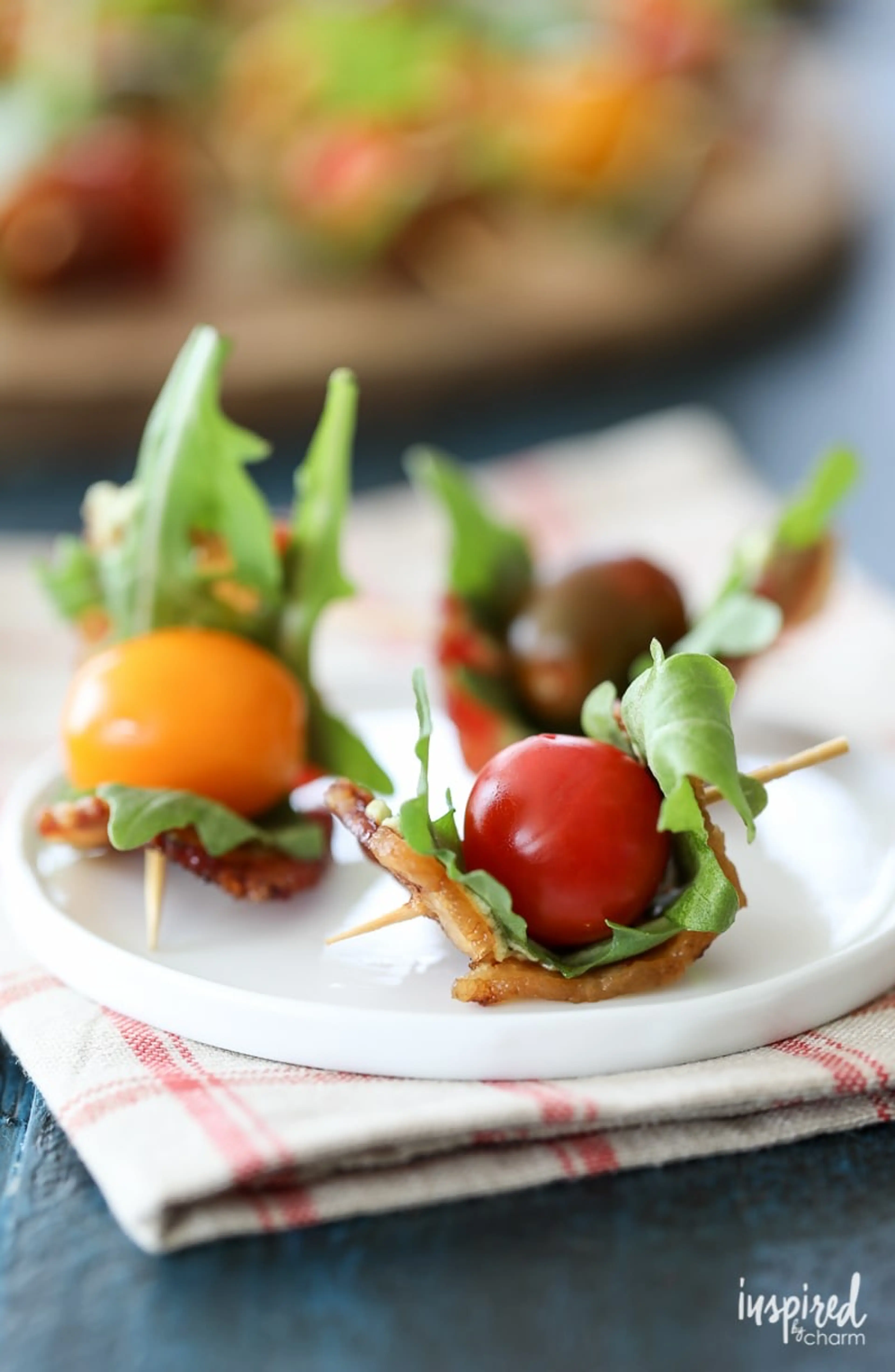 Avocado-Pesto BLT Bites