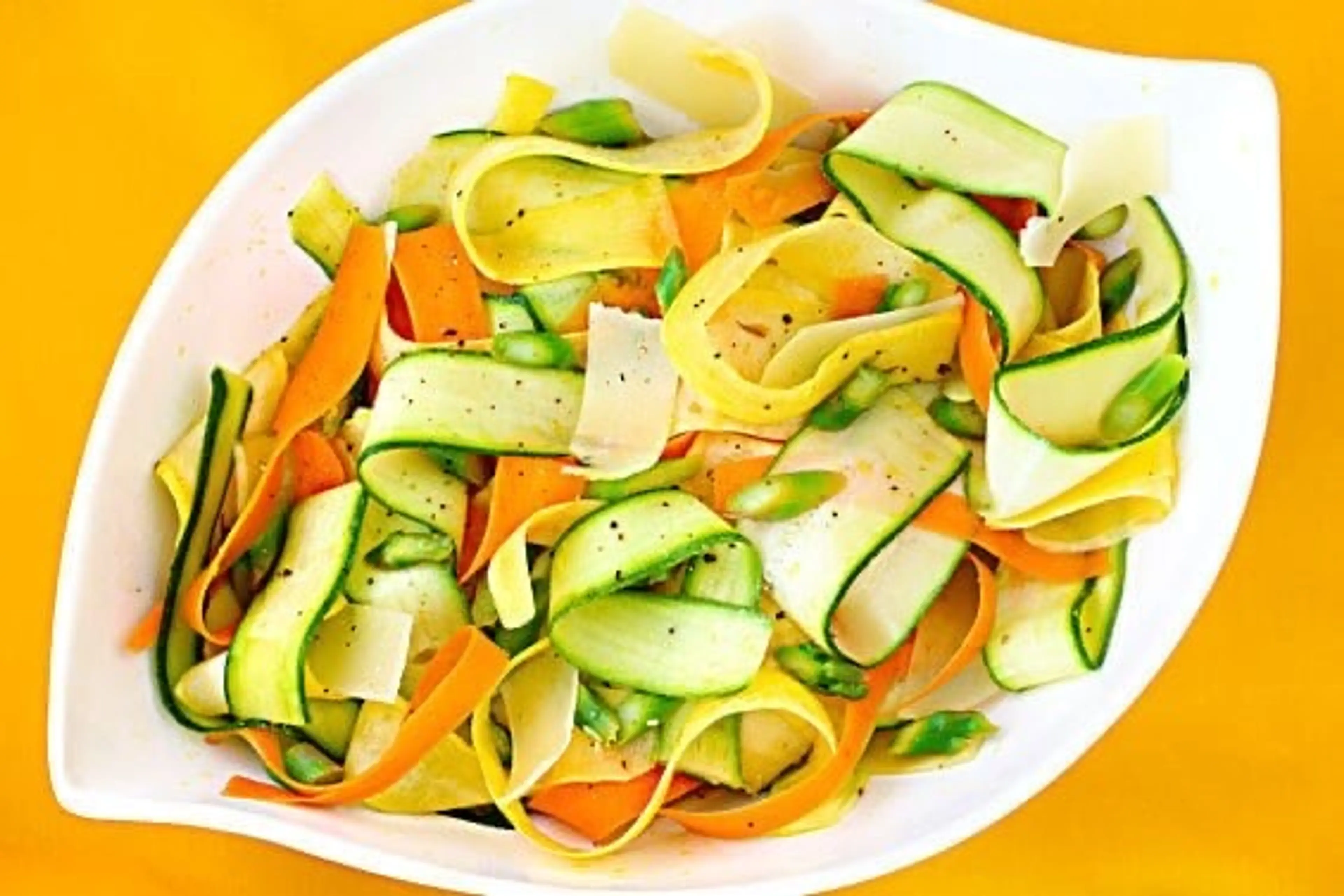 Summer Vegetable "Ribbon" Salad