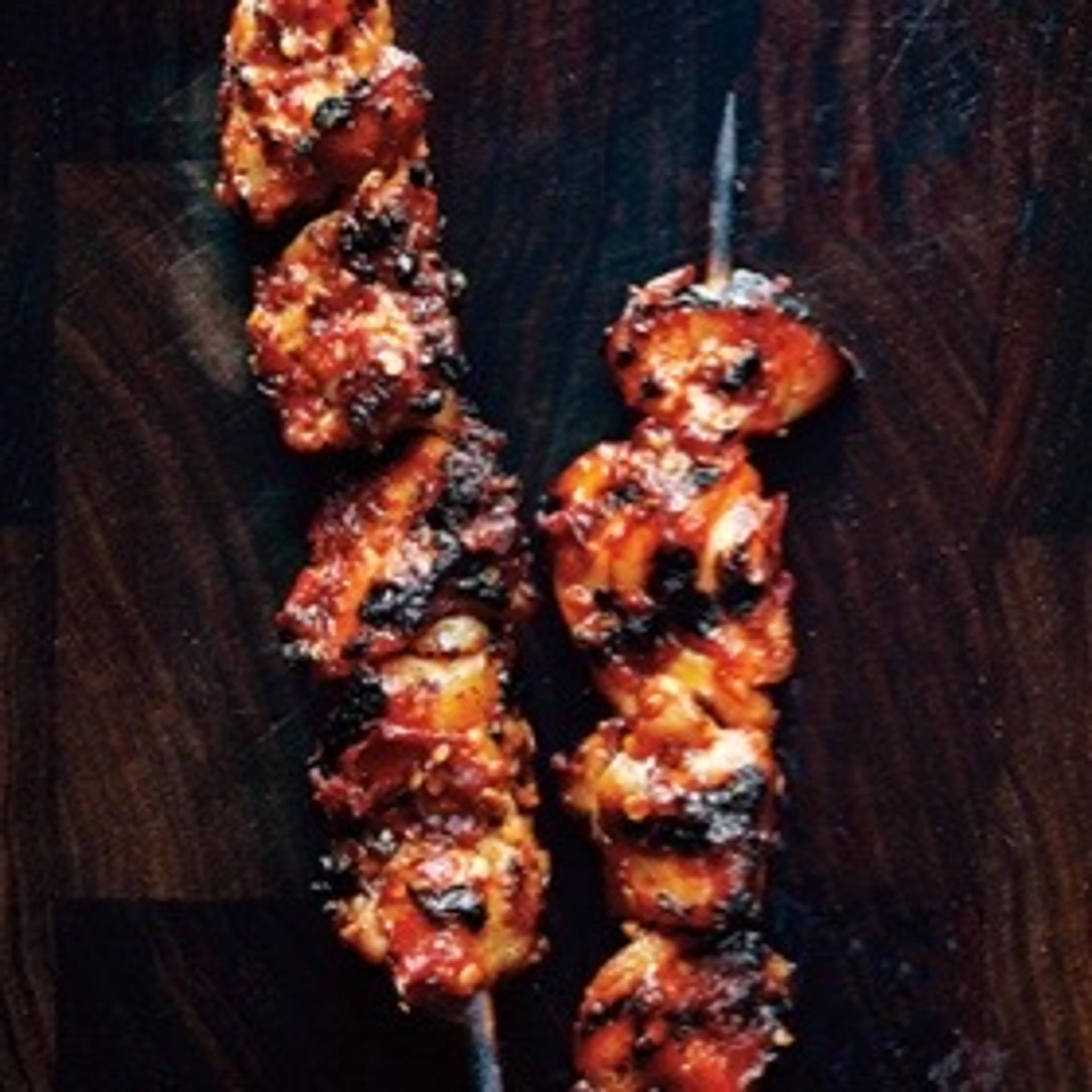 Sambal Chicken Skewers