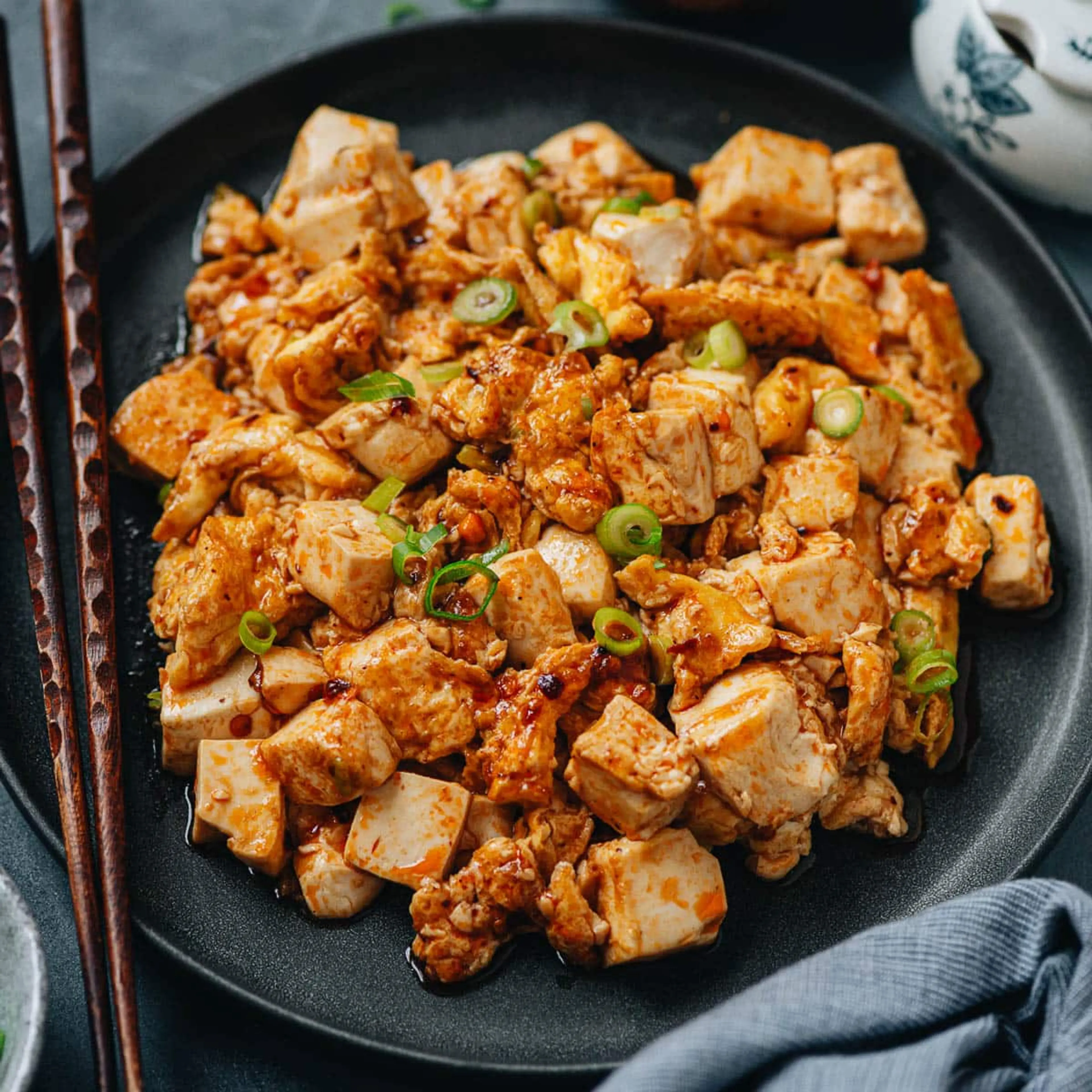 Egg and Tofu Stir Fry (15-Minute)