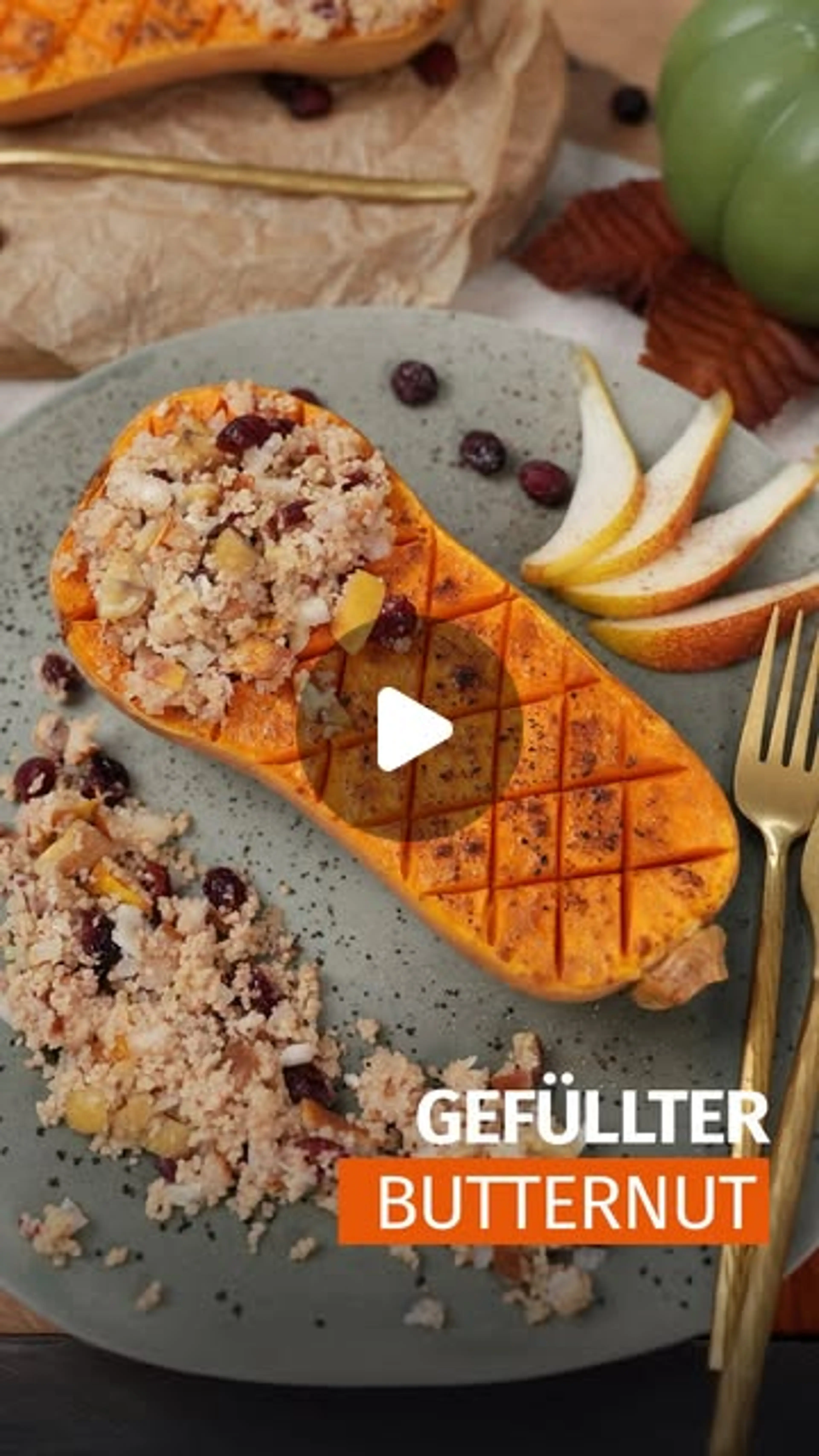 Dieses Butternut Kürbis Rezept Geht Kaum Einfacher! Dabei Wi