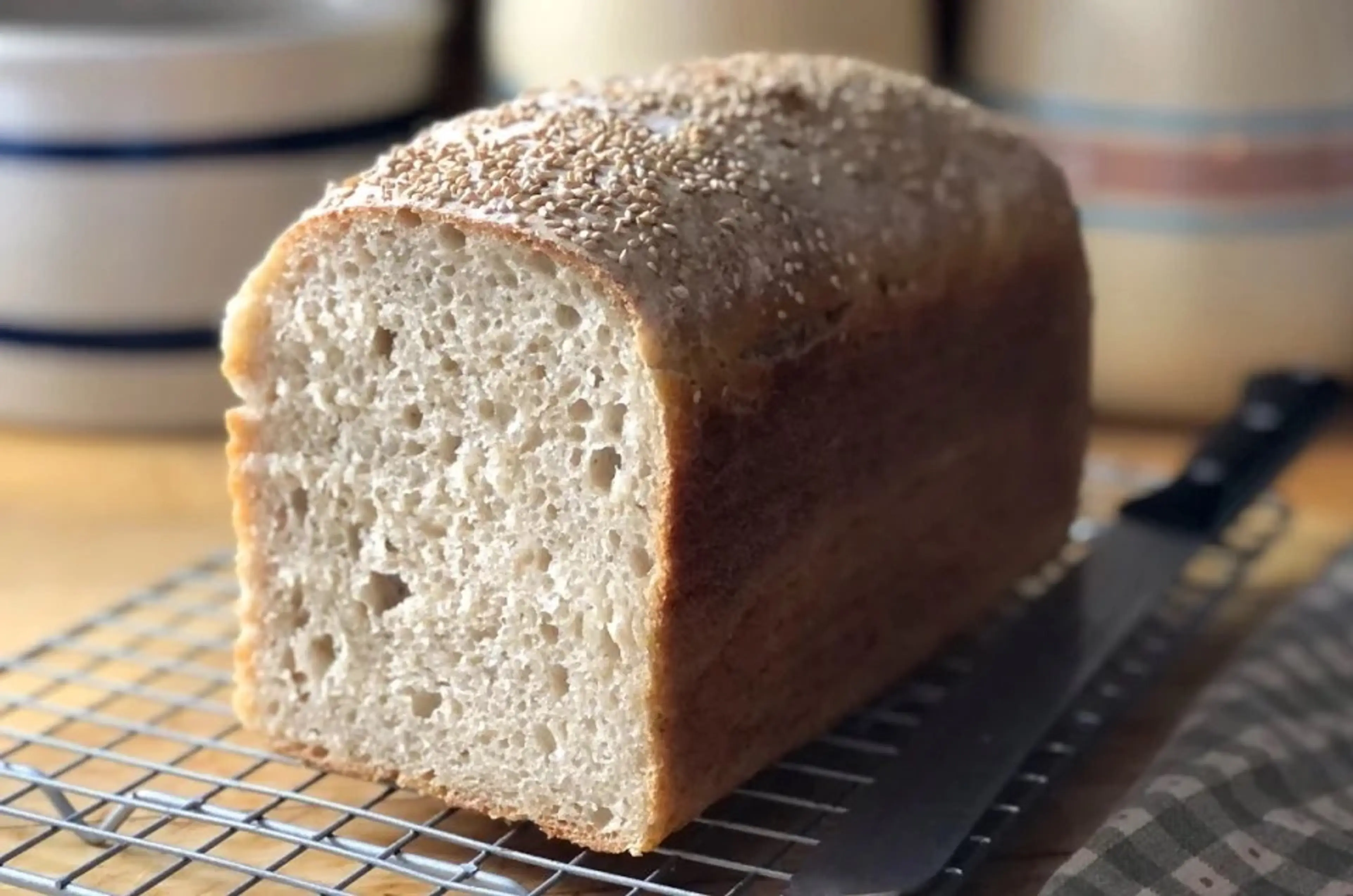 Easy everyday sourdough bread