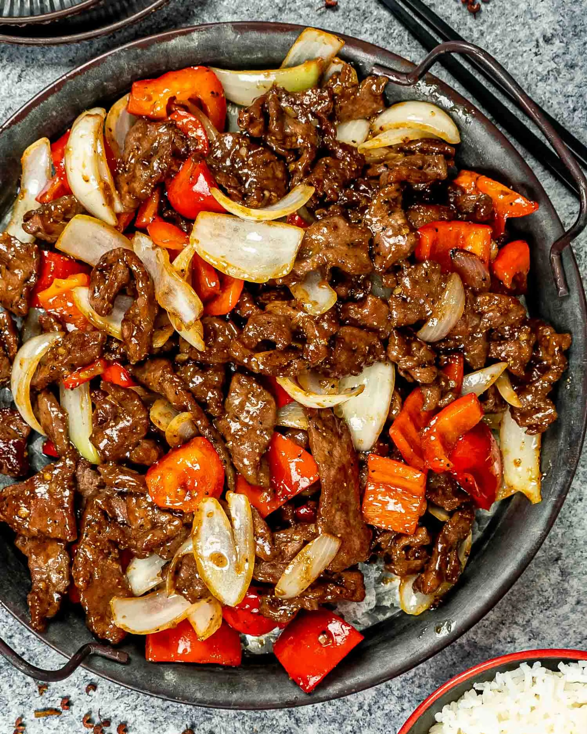 Cantonese Black Pepper Beef