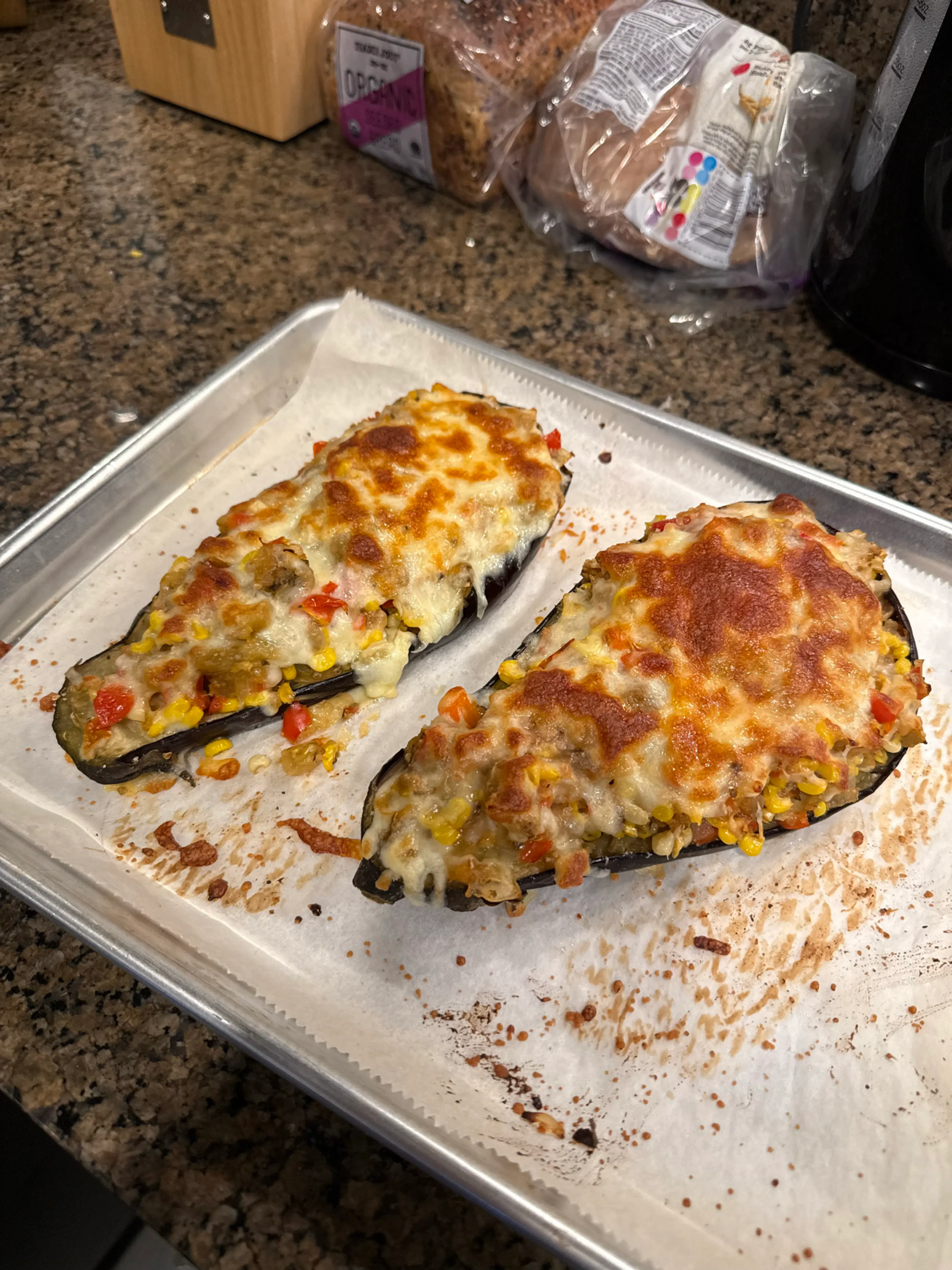 Stuffed Eggplant