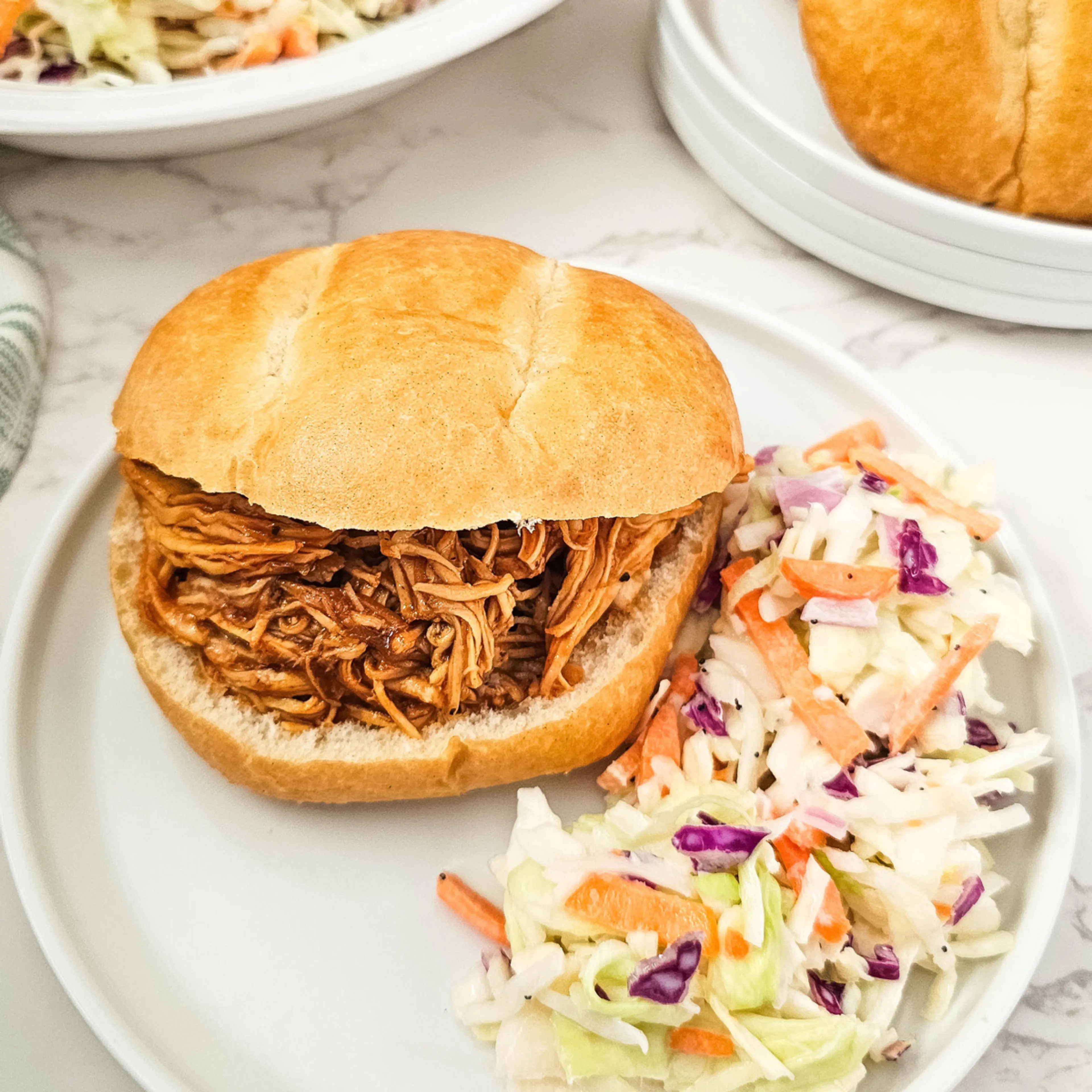 Slow Cooker BBQ Beer Chicken