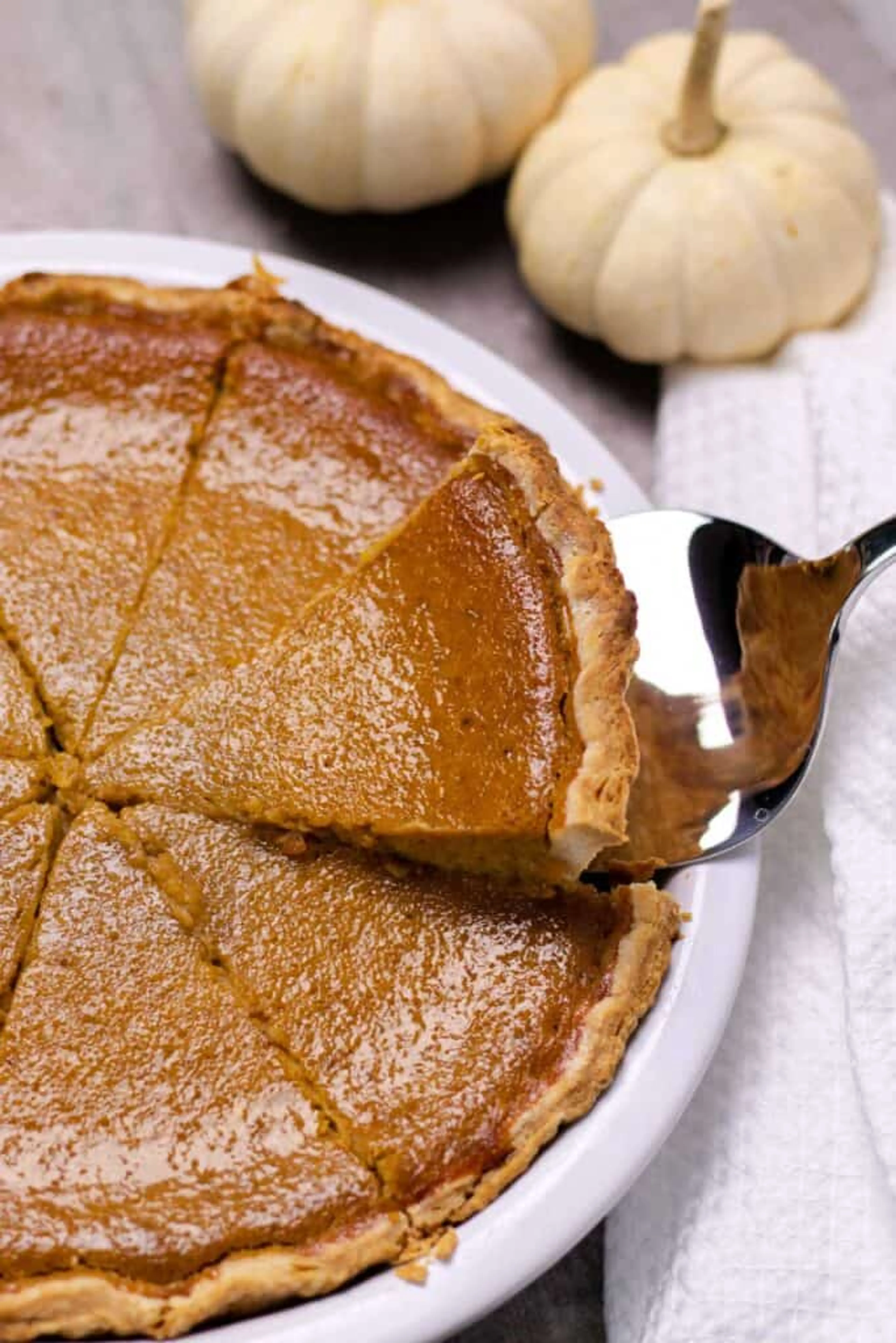 Simple Pumpkin Pie (from scratch)
