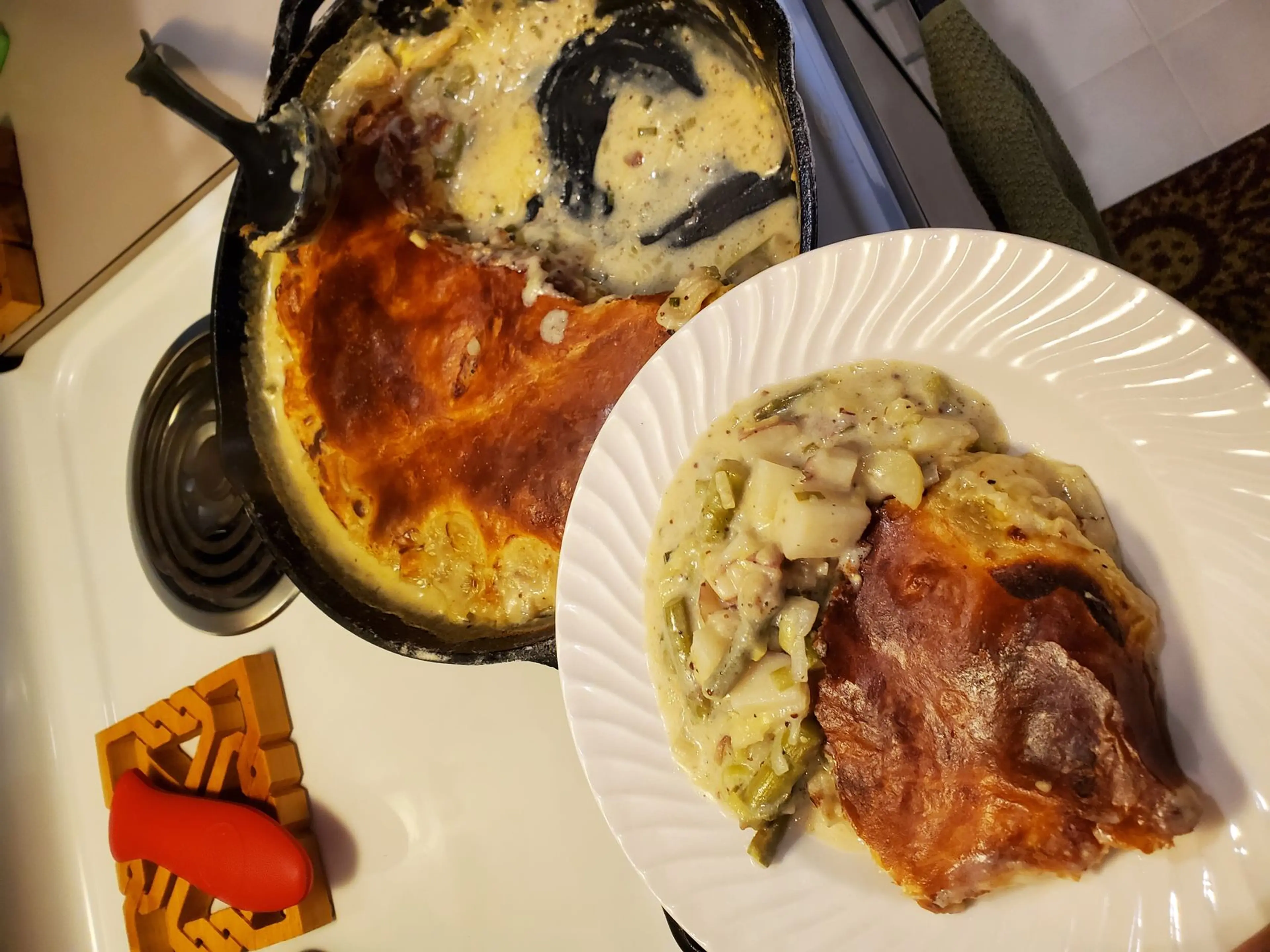Skillet Vegetable Potpie
