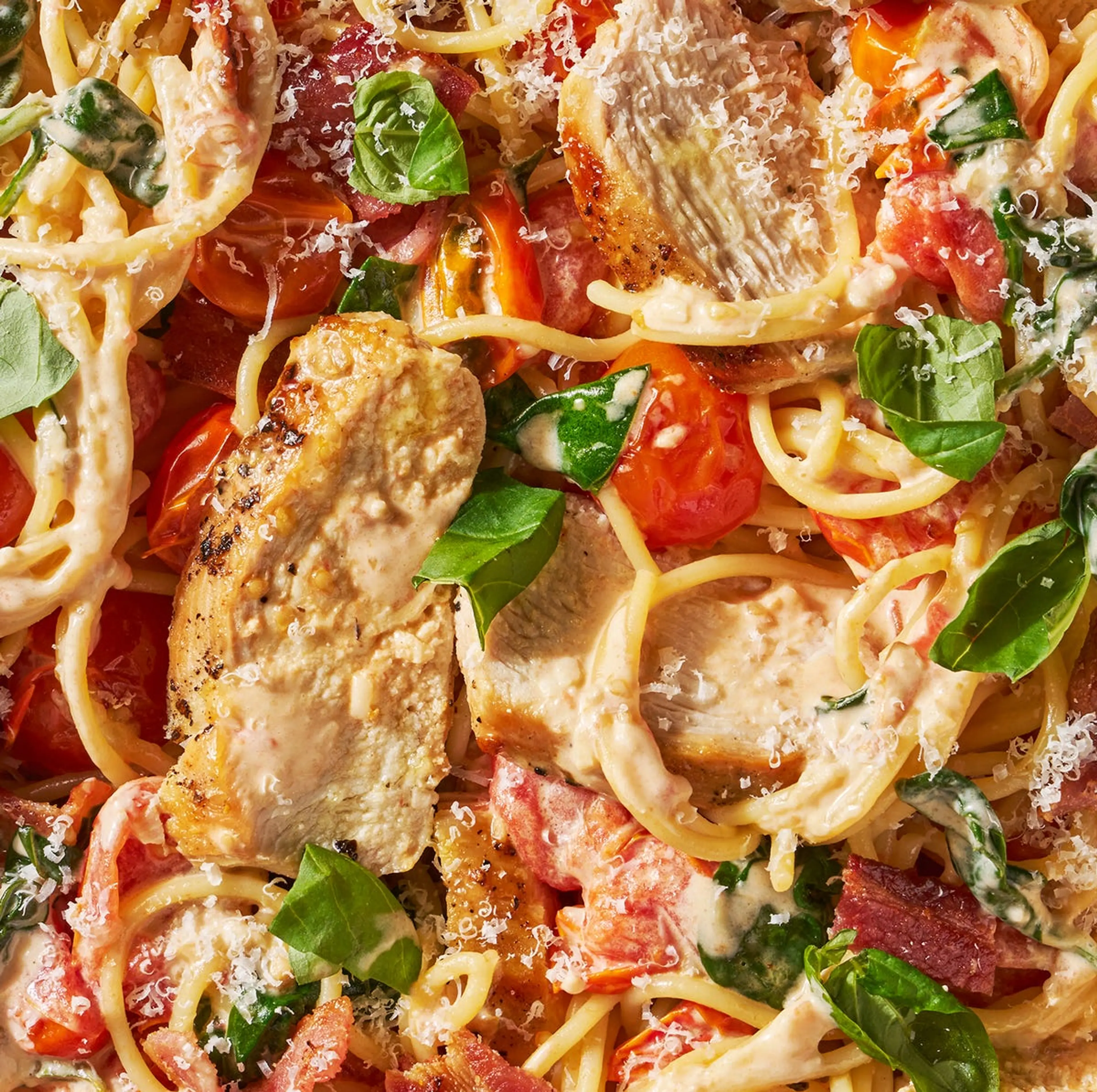 Tuscan Chicken Pasta