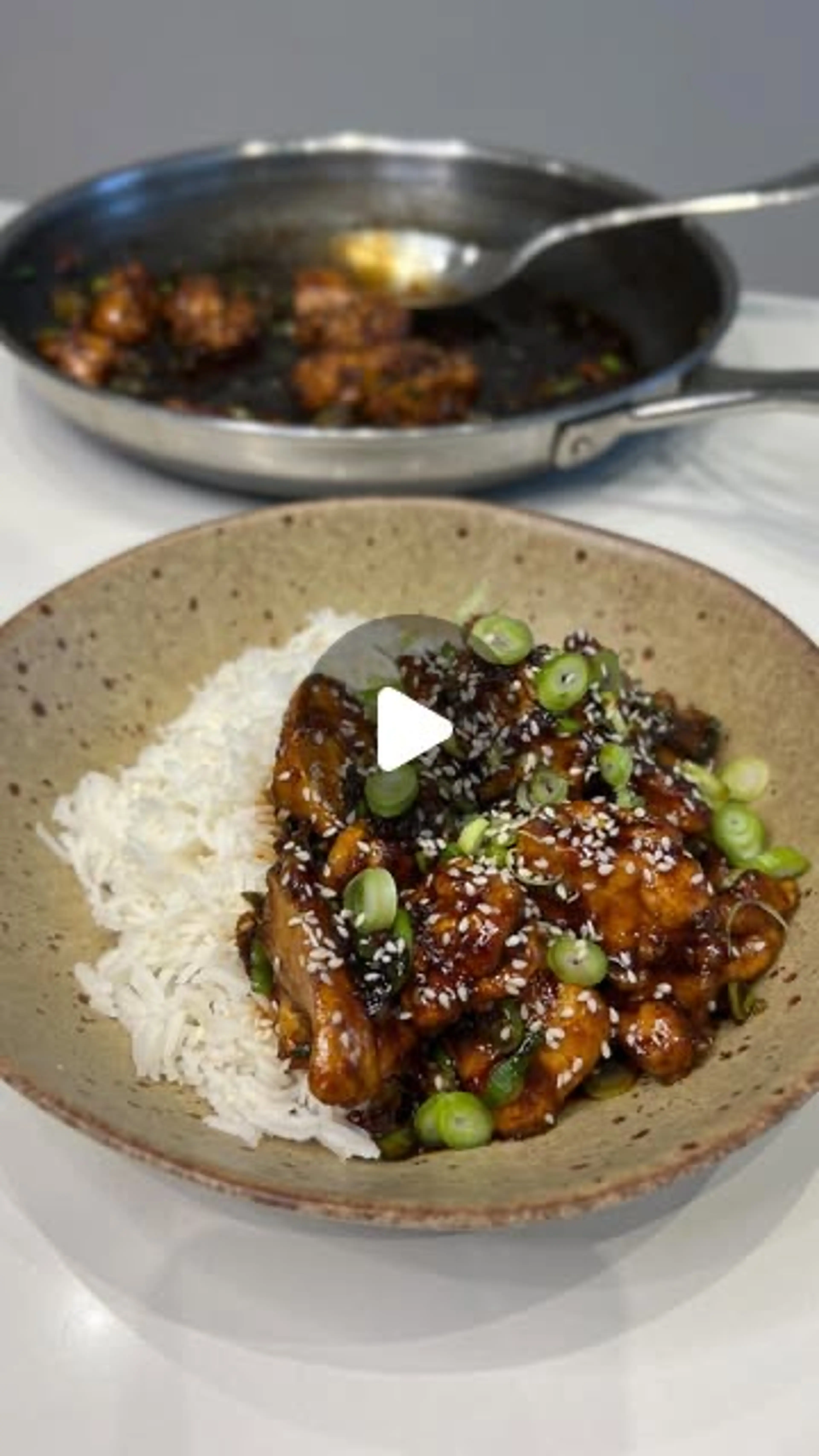 Sticky Korean Chicken