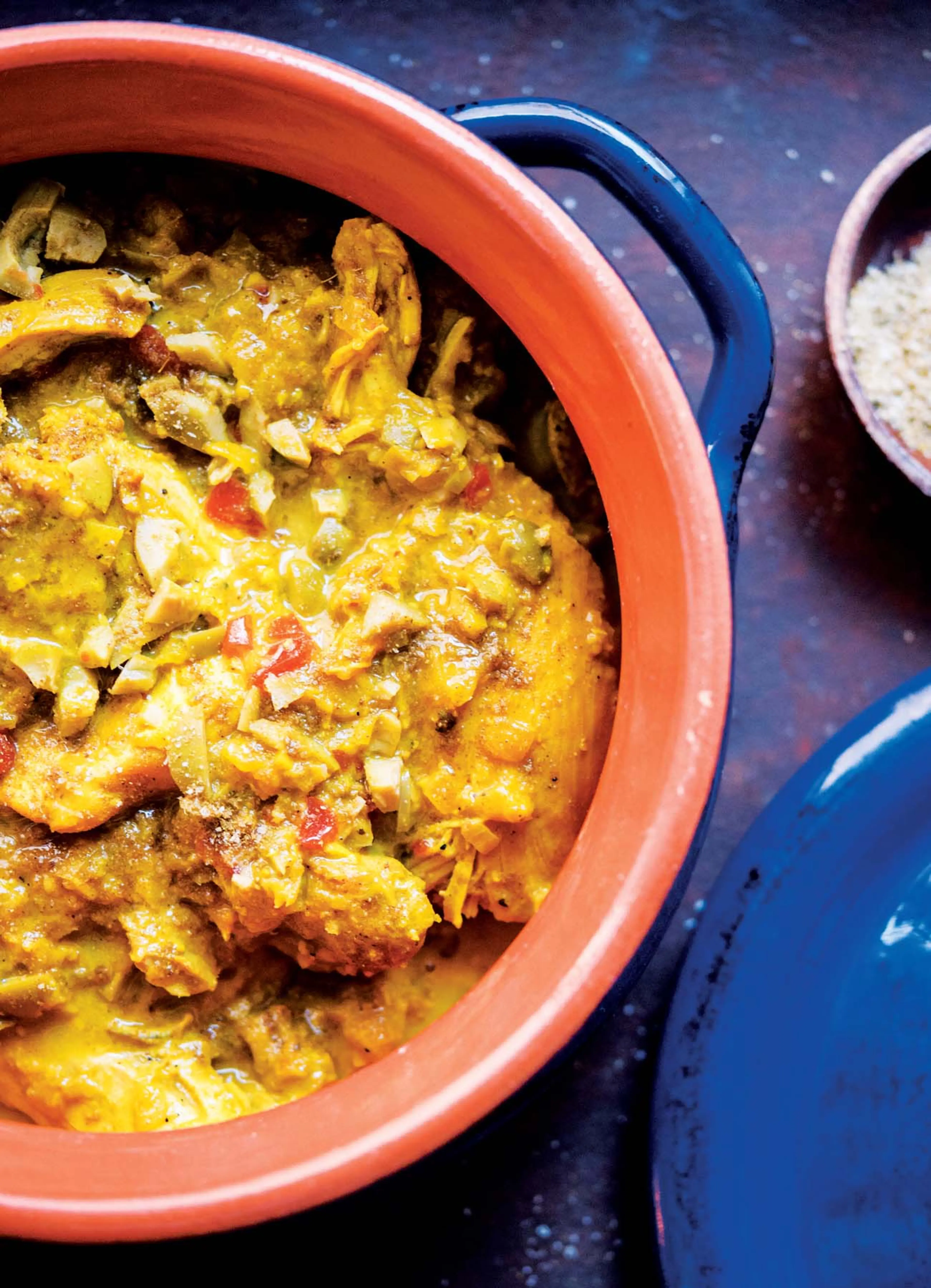 Lemon-Saffron Chicken (Tangia)