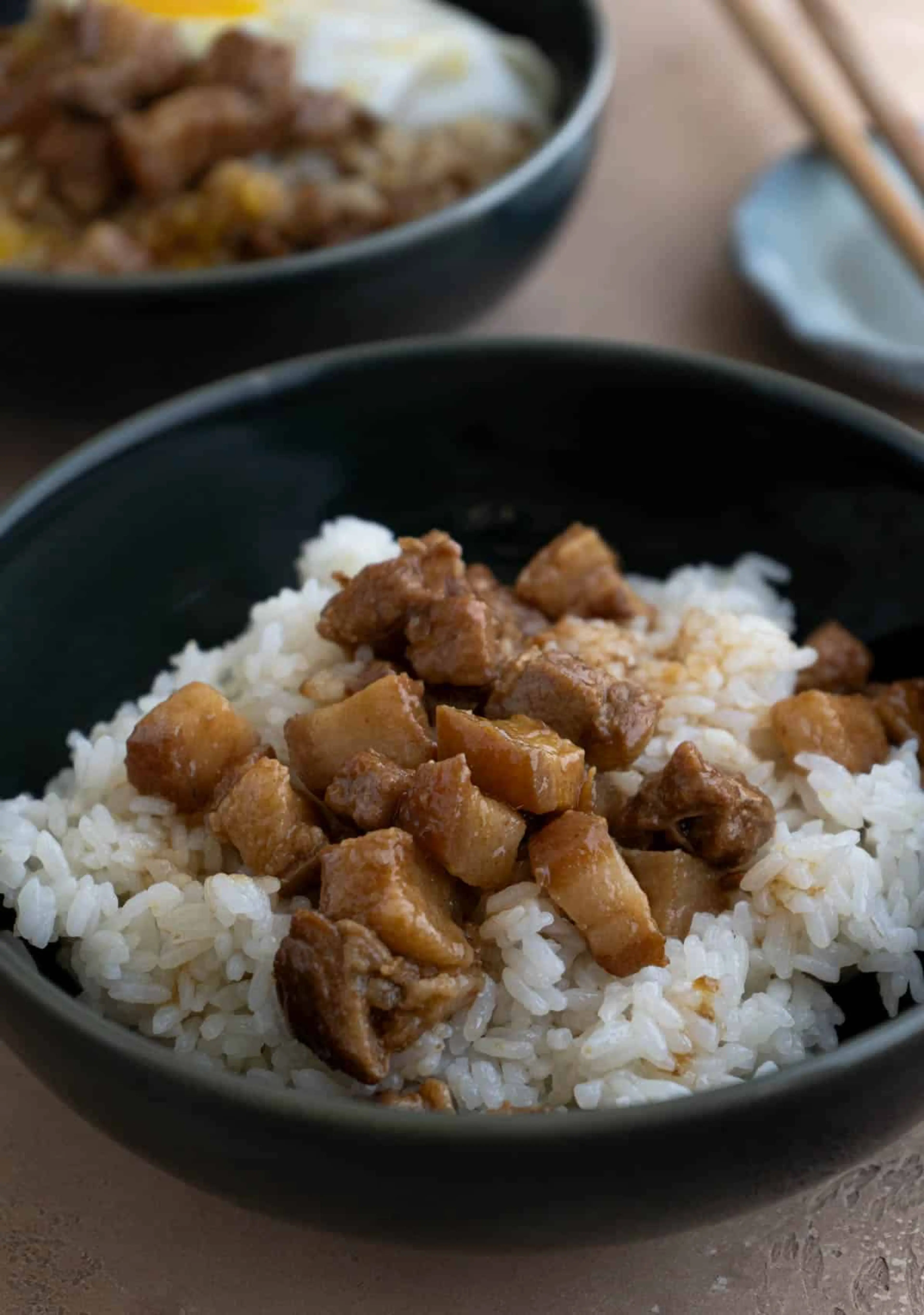 Authentic Lu Rou Fan 滷肉飯 (Taiwanese Braised Pork Rice)
