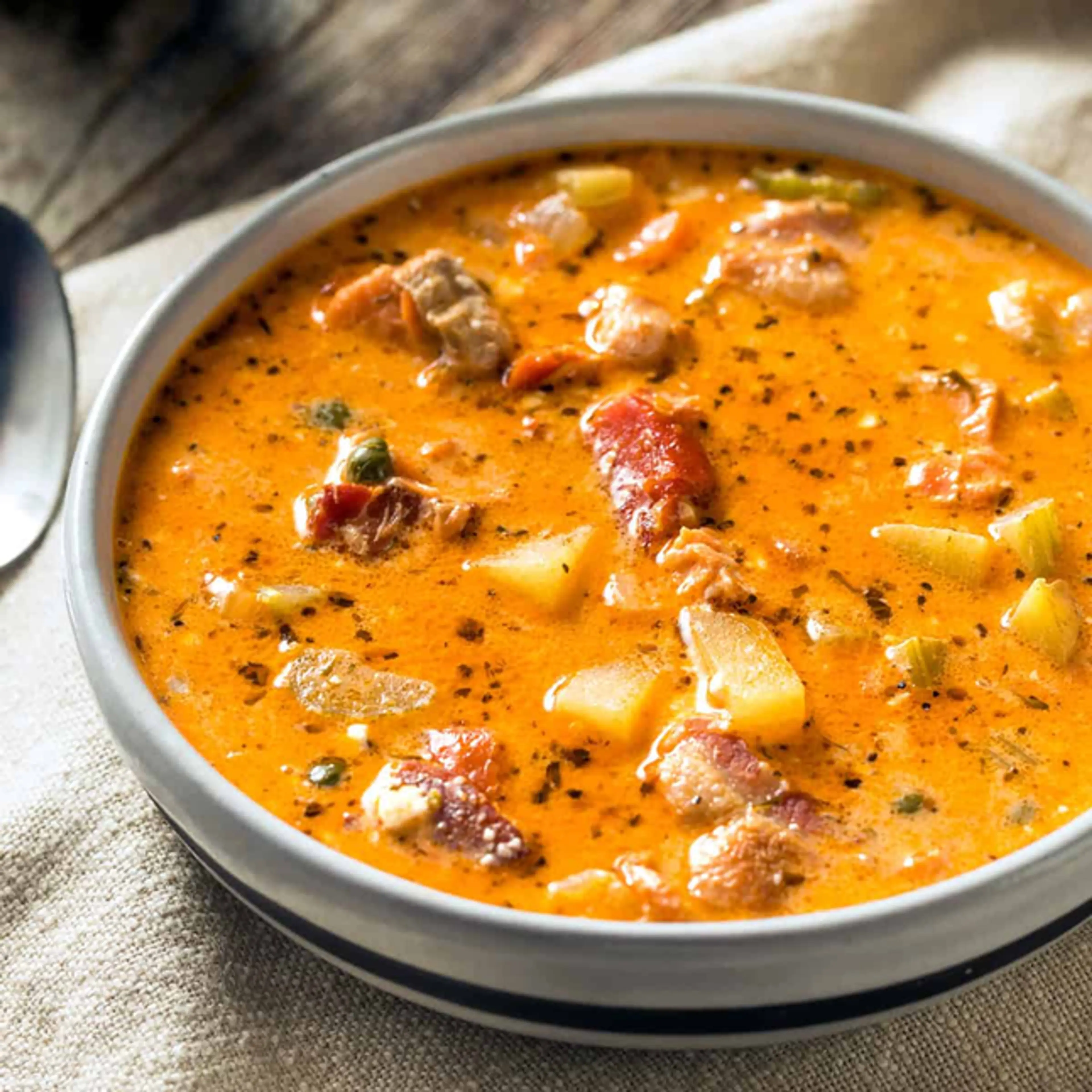 Smoked Salmon Chowder