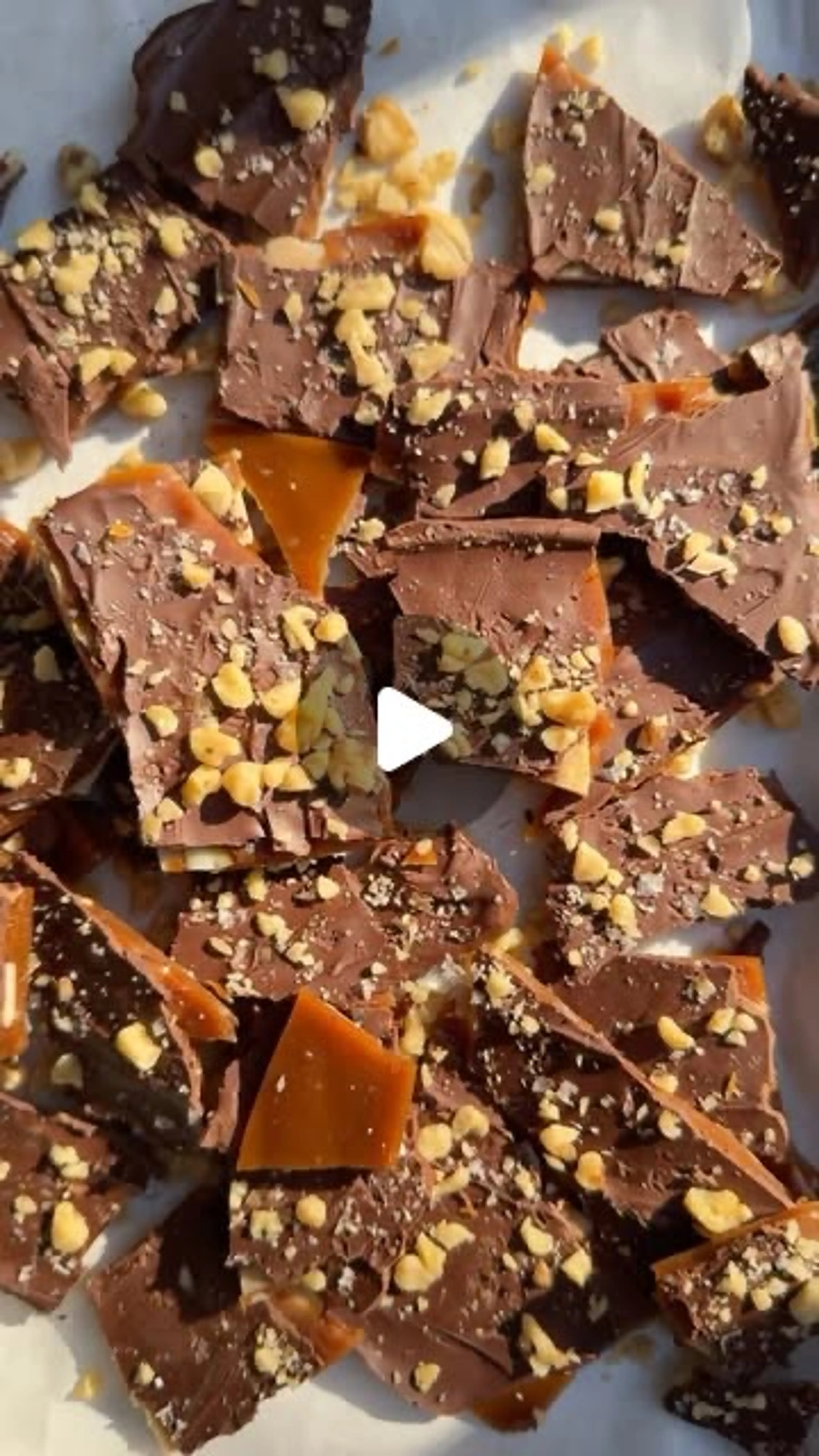 Toffee Chocolate Bark