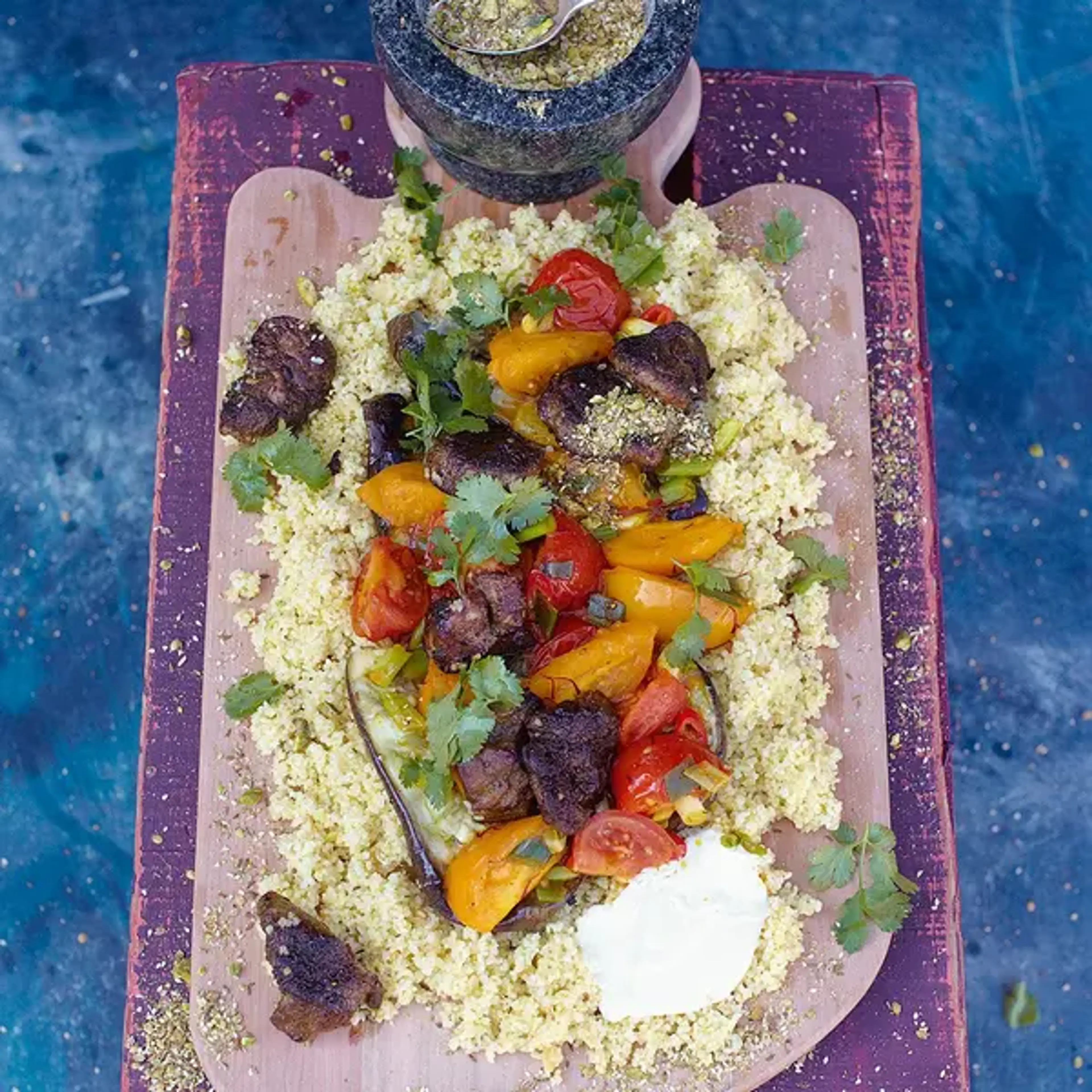 Quick lamb tagine