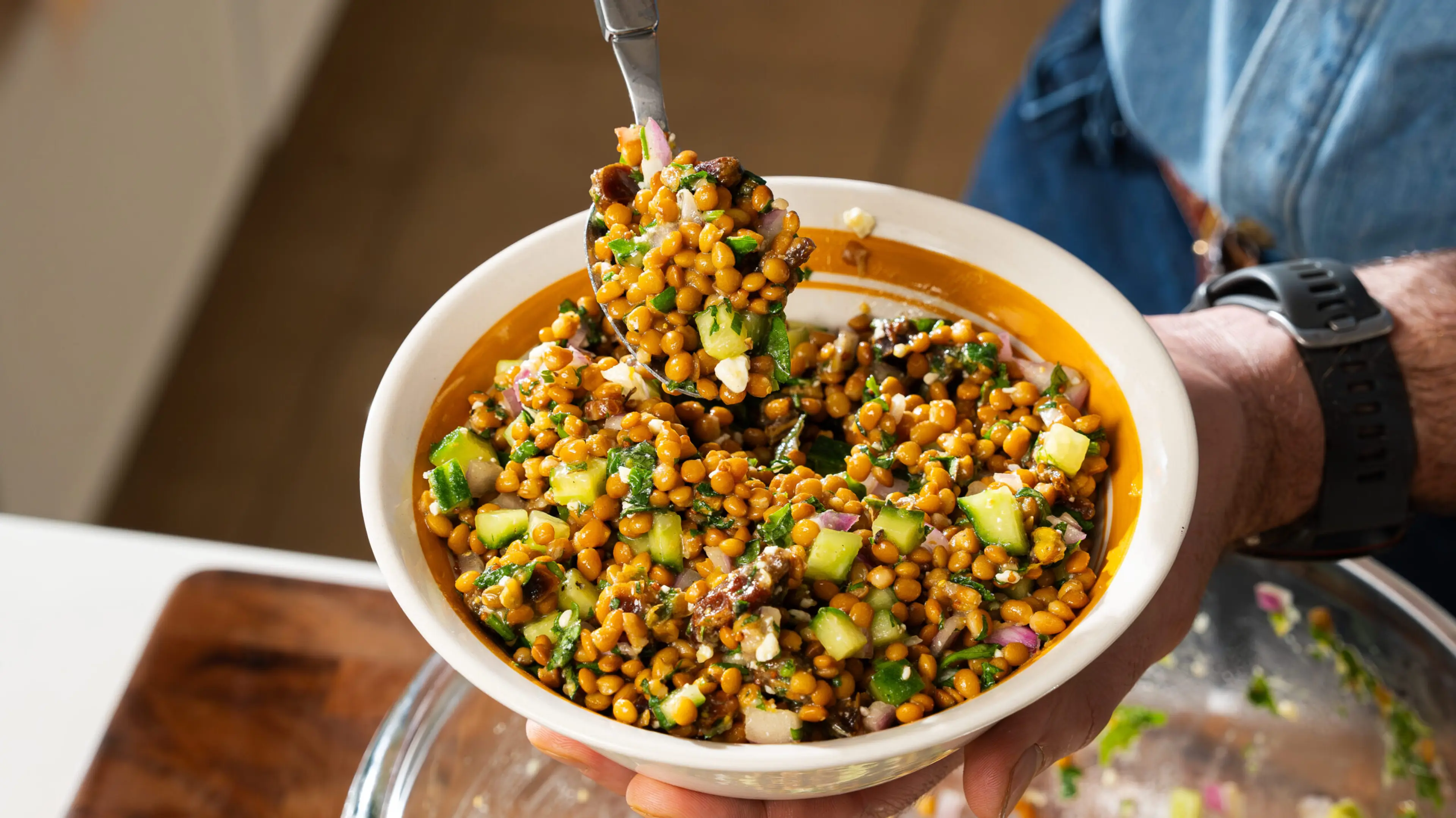 Lentil Salad with Feta