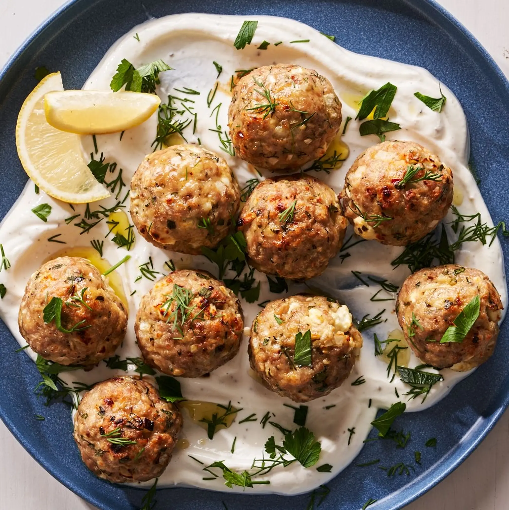Turkey Feta Meatballs