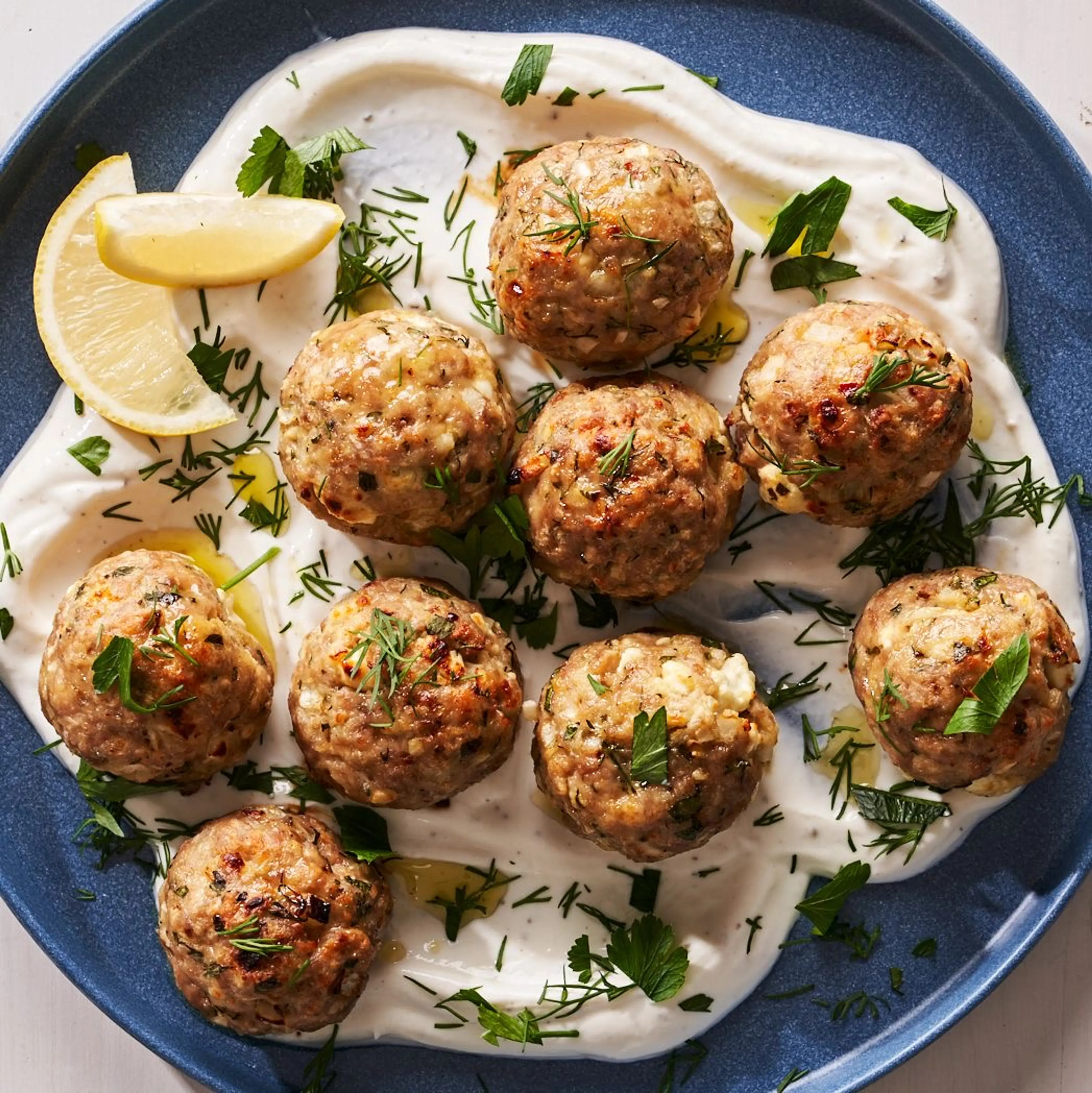 Turkey Feta Meatballs