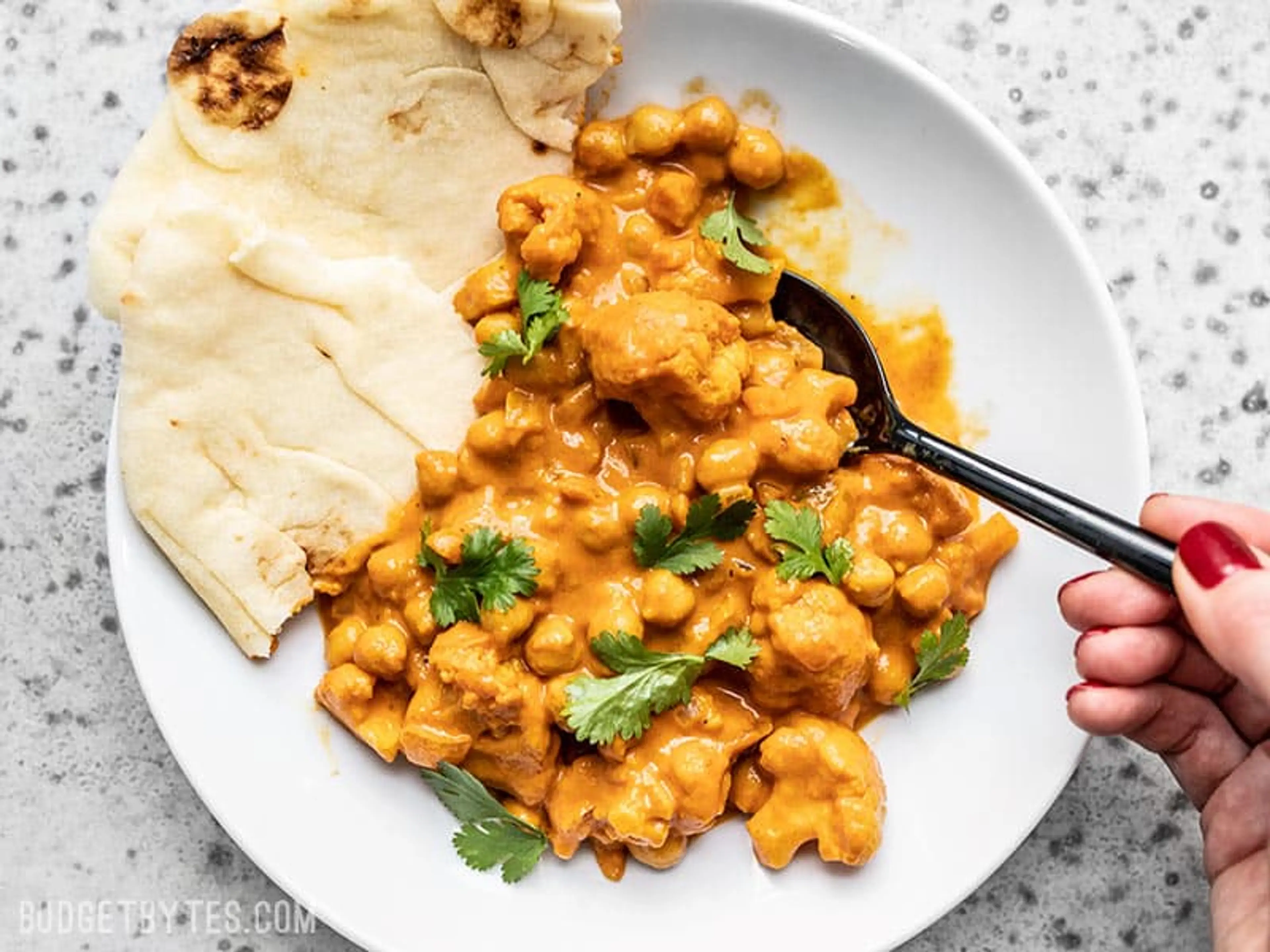 Cauliflower and Chickpea Masala