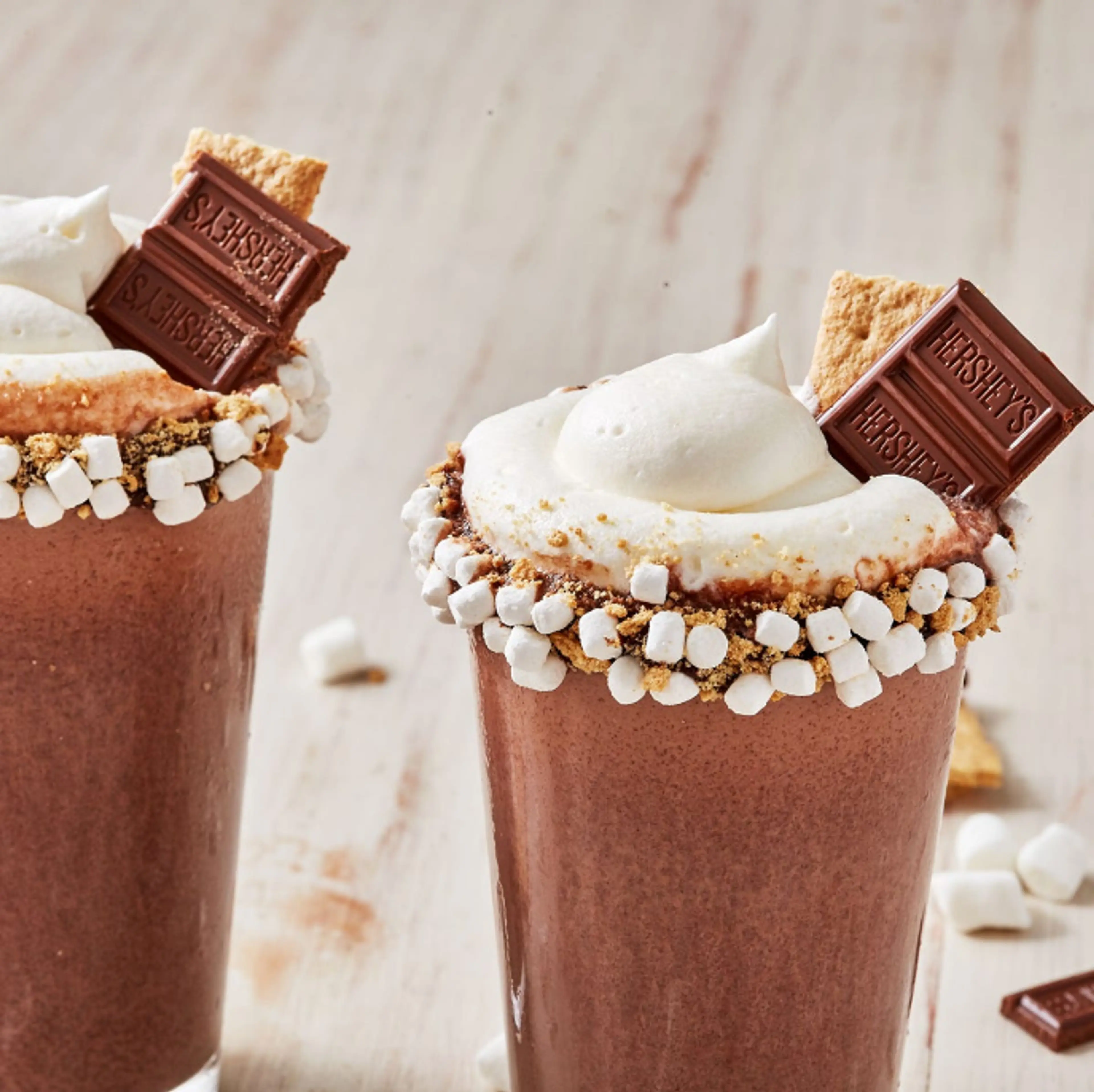 Boozy S'mores Milkshake
