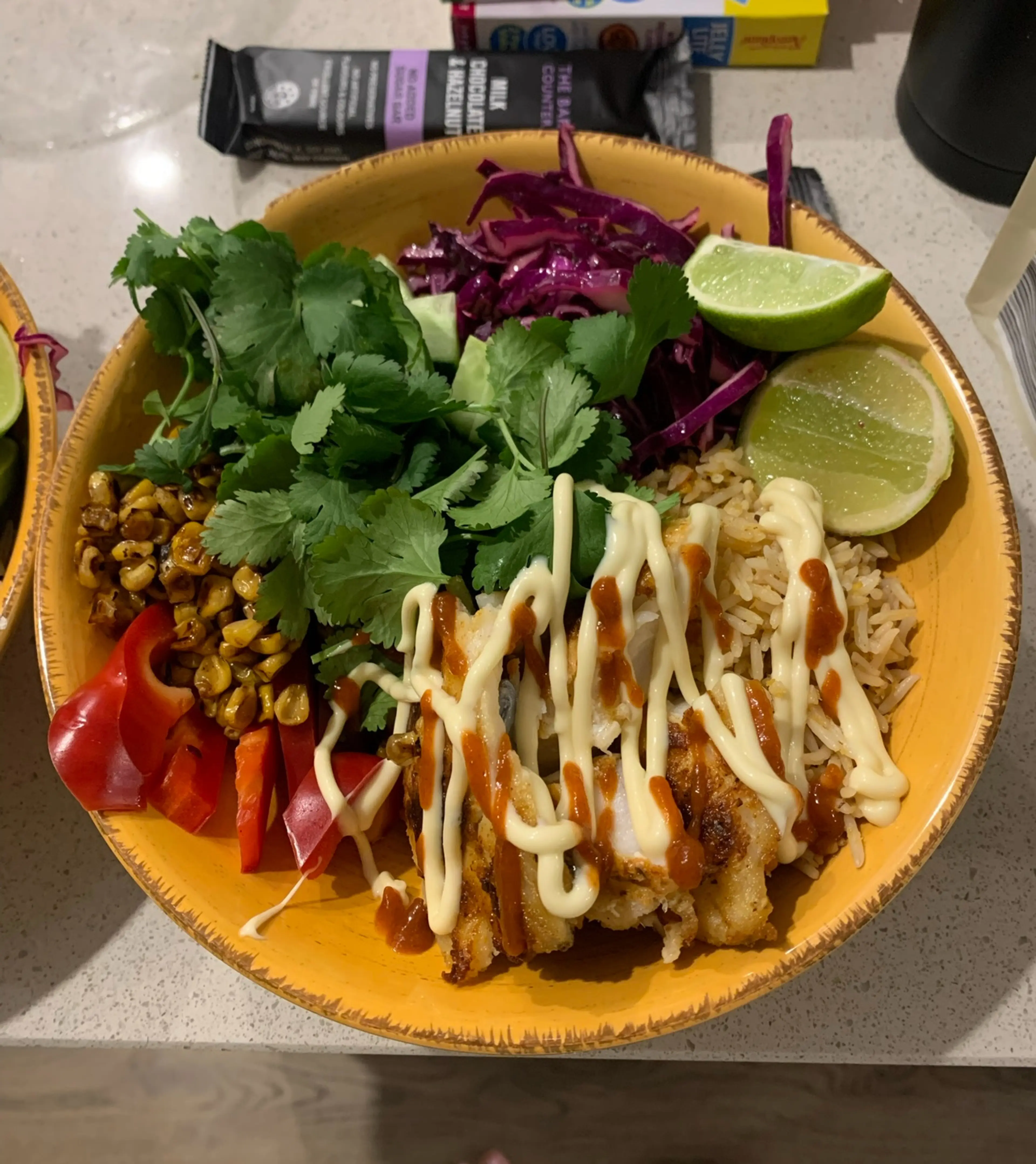 Fish Taco Bowl