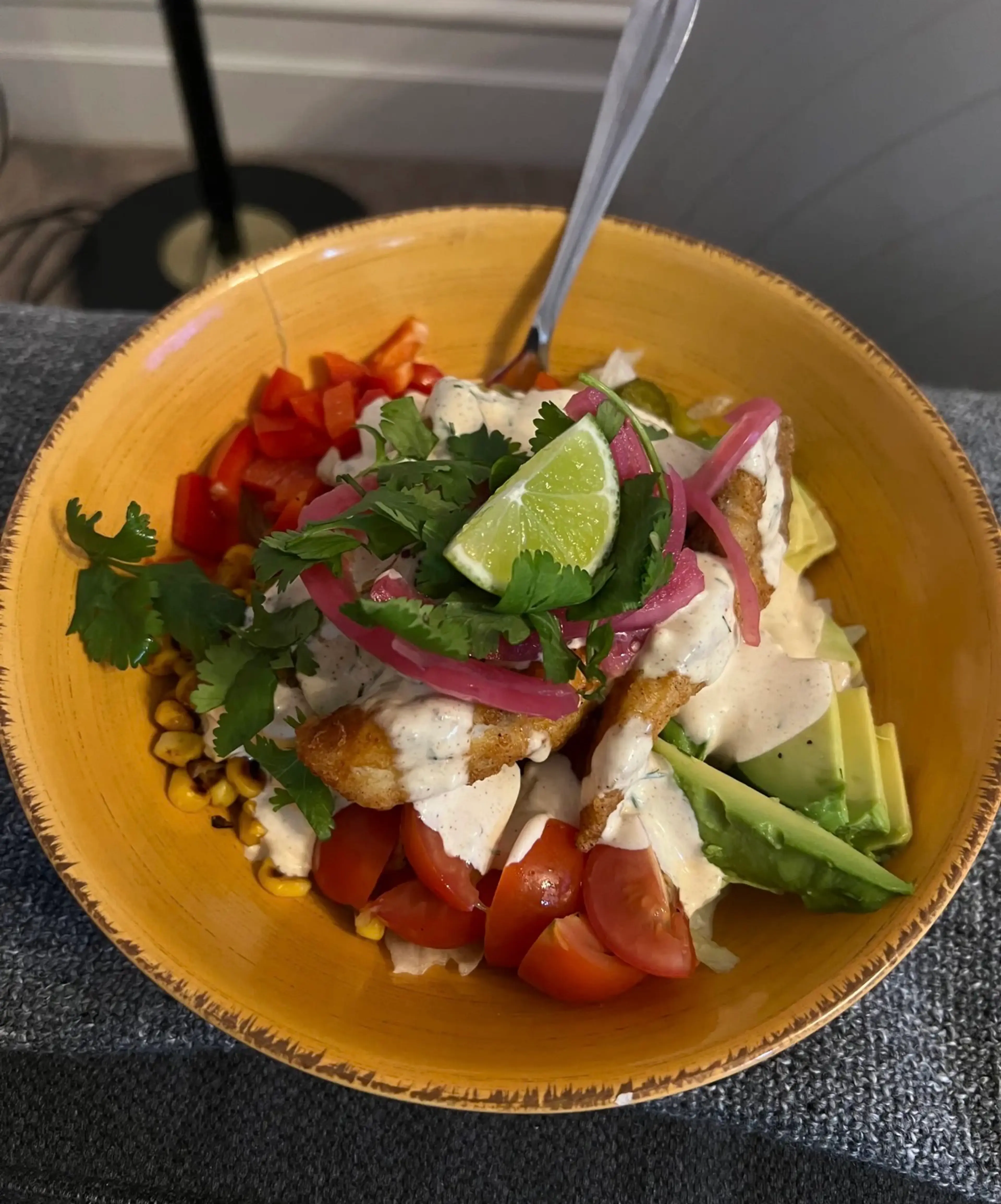 Fish Taco Bowl