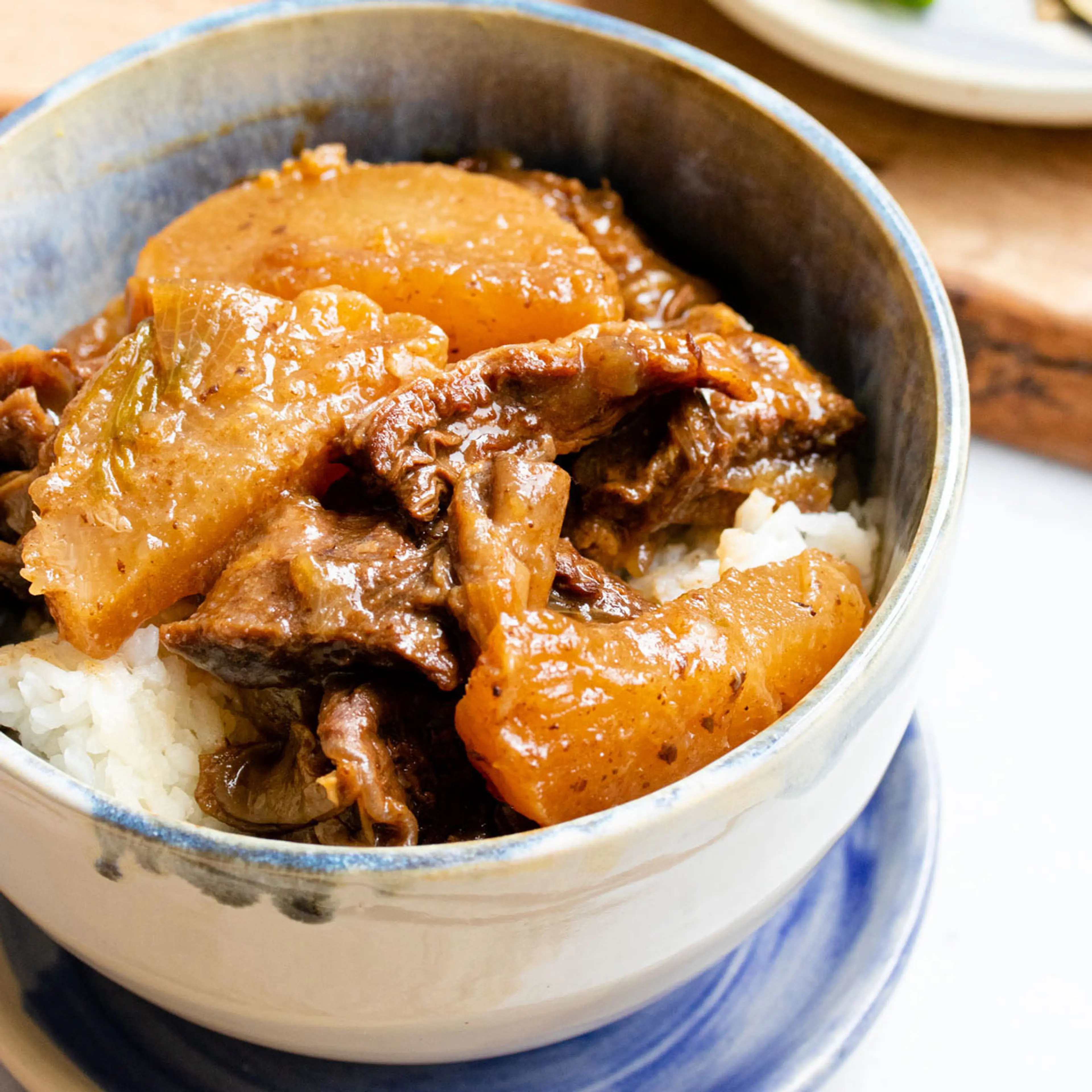 Instant Pot Chinese Braised Beef and Daikon