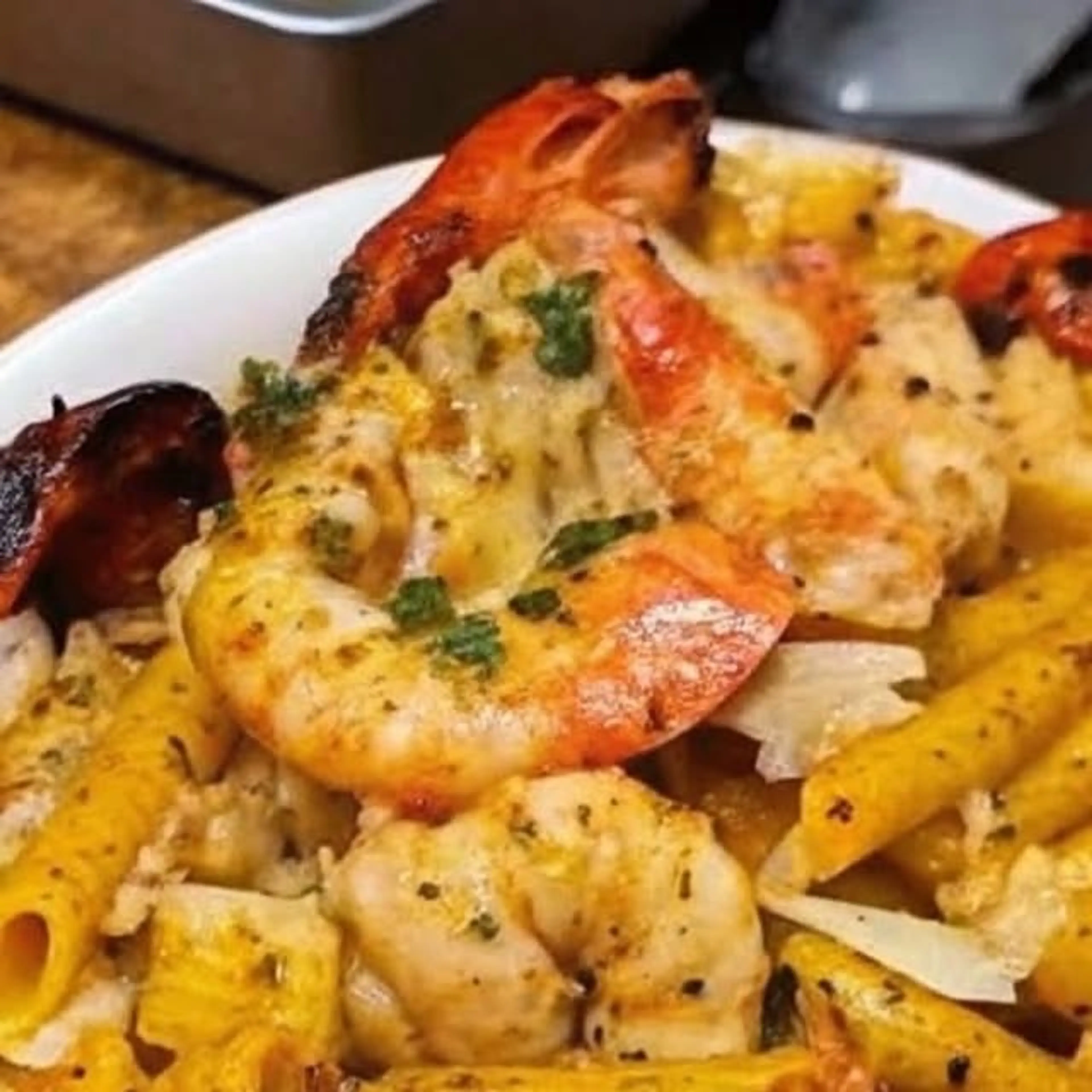 Creamy Cajun Lobster Pasta