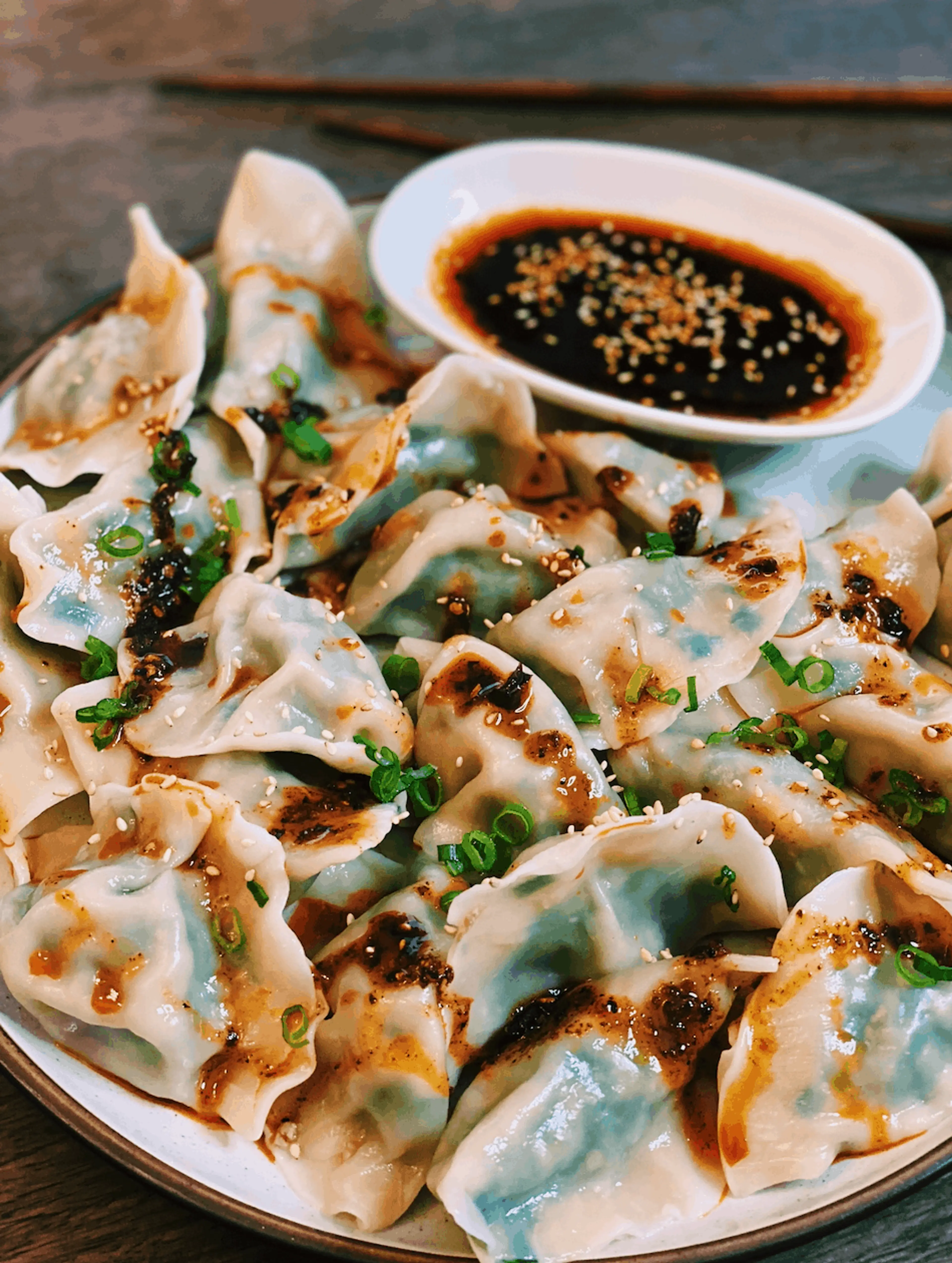 Pork and Chives Dumplings