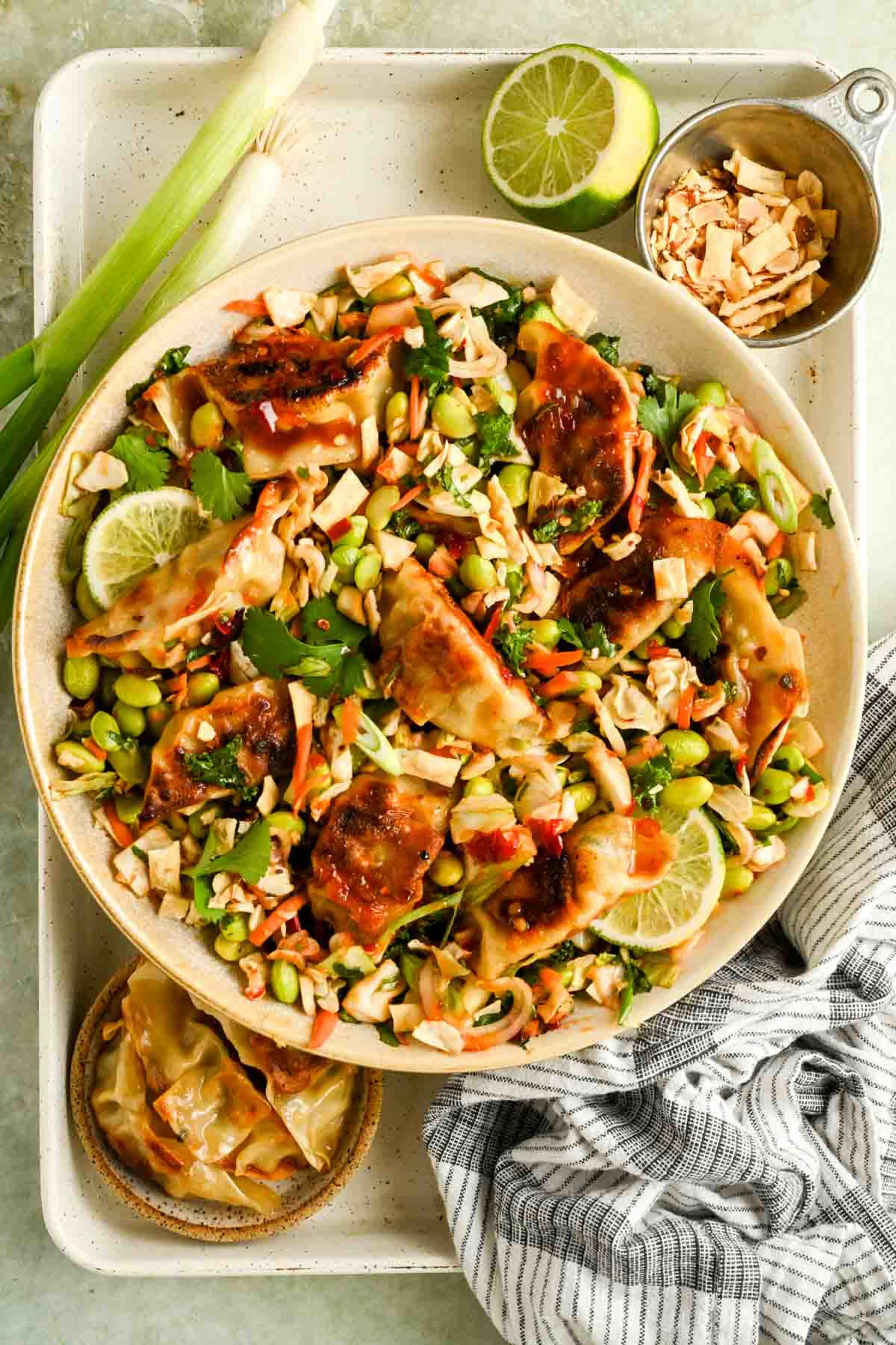 Dumpling Salad