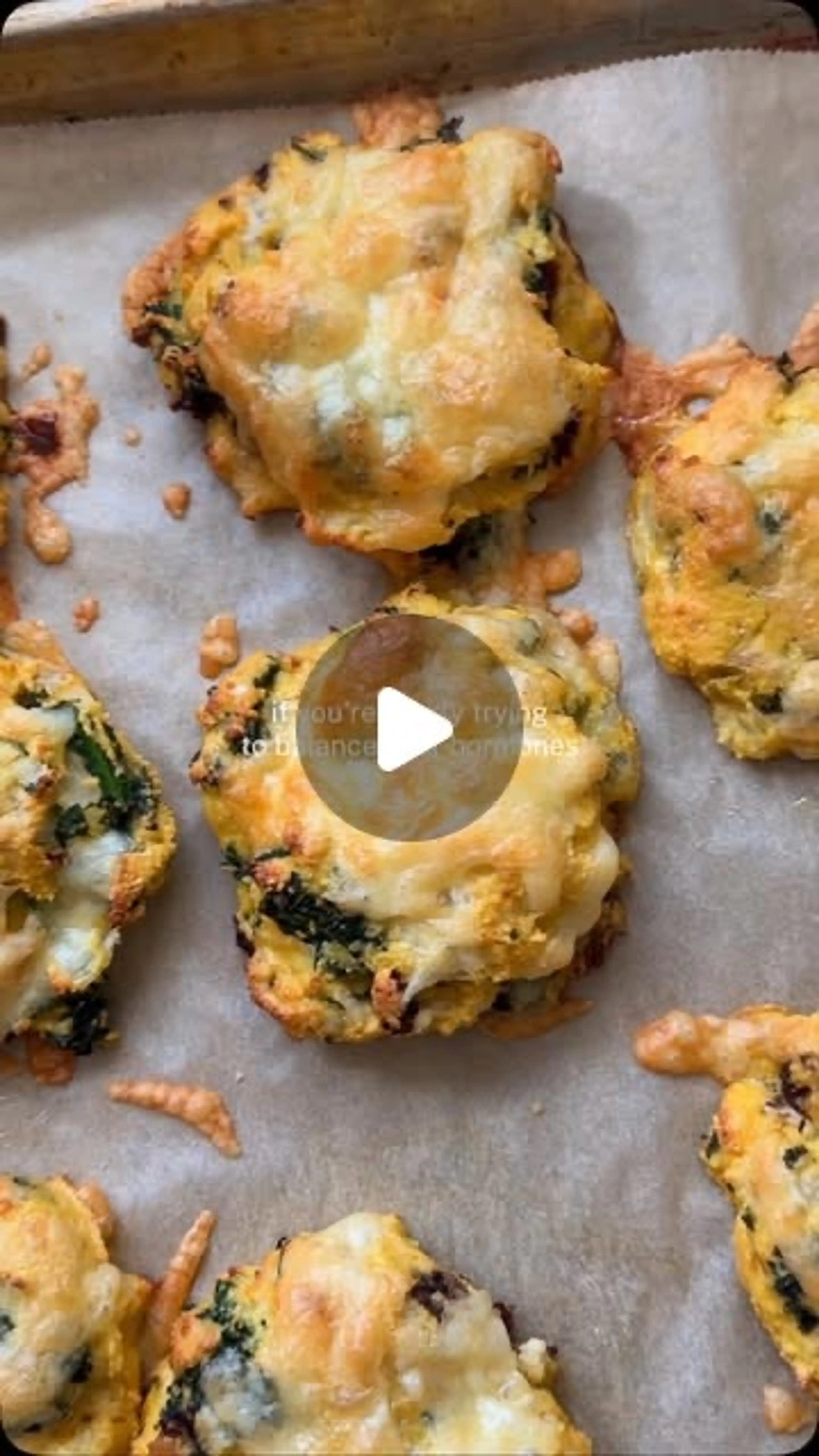 High Protein Egg Biscuits // a Sun-dried Tomato Version of M