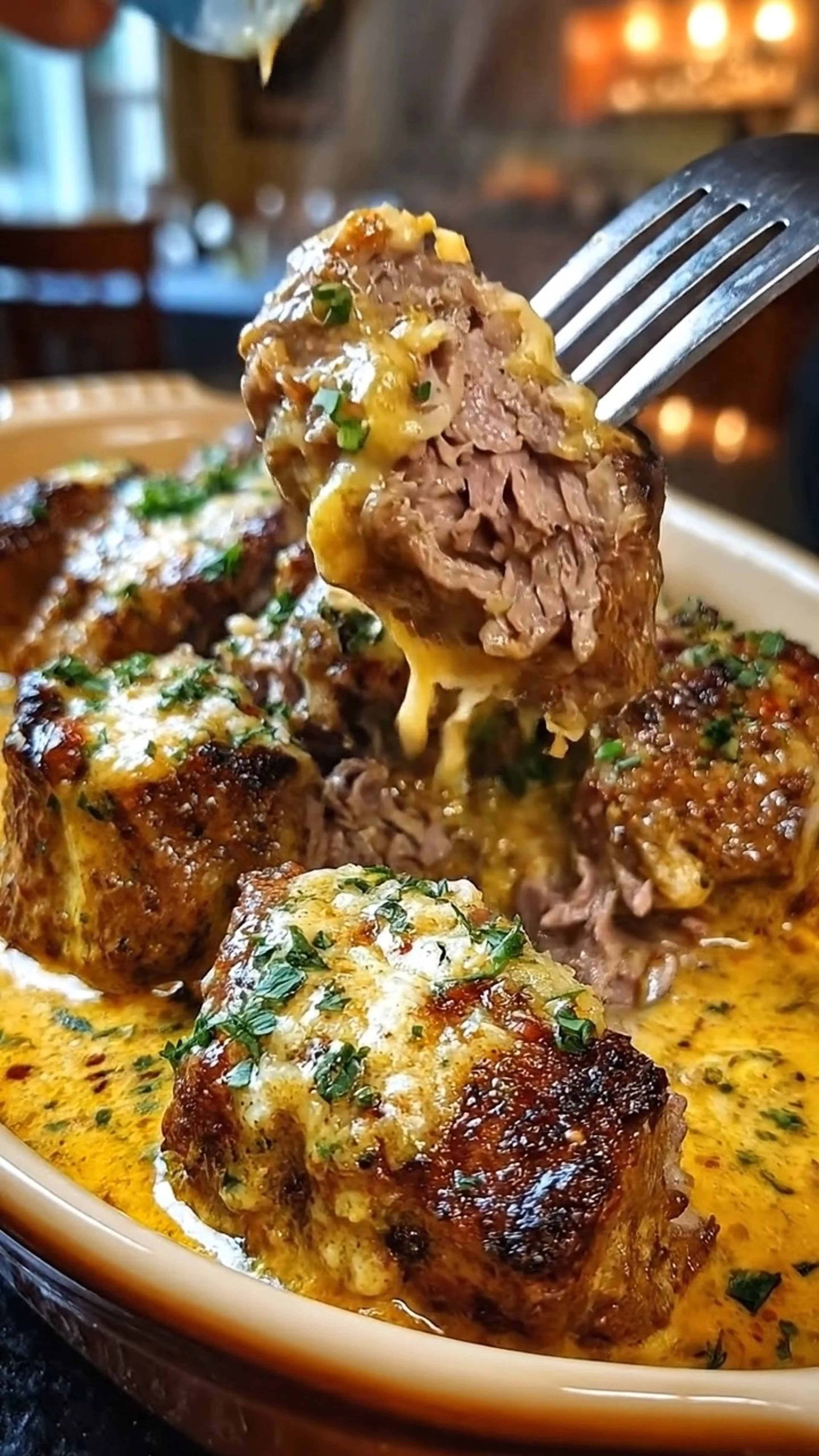Creamy Garlic Butter Steak Bites